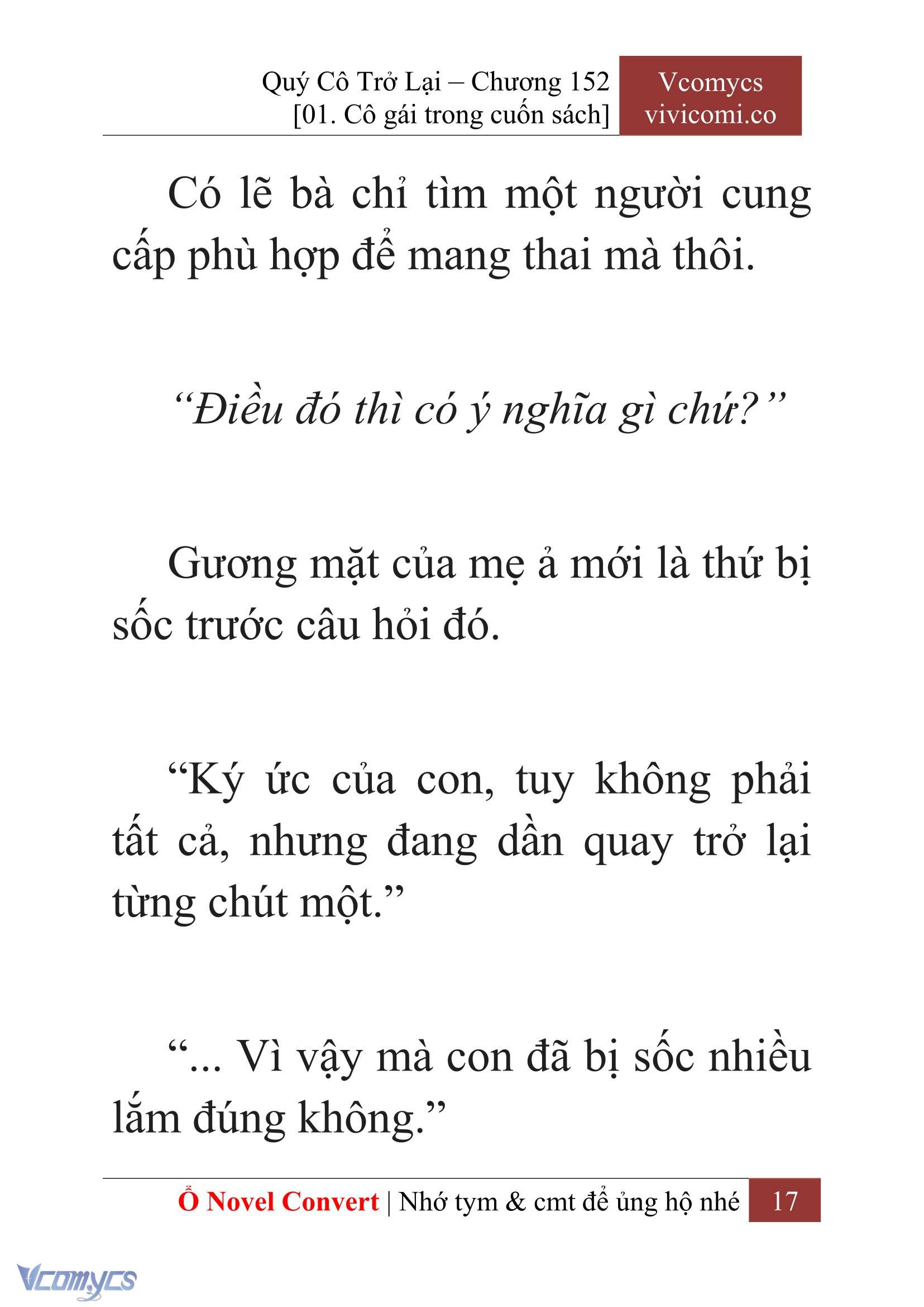 [Novel] Quý Cô Trở Lại Chapter 152 - Trang 20