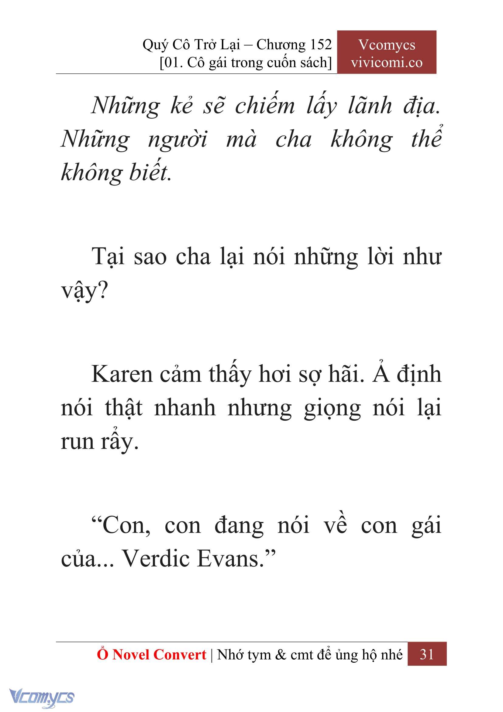 [Novel] Quý Cô Trở Lại Chapter 152 - Trang 34