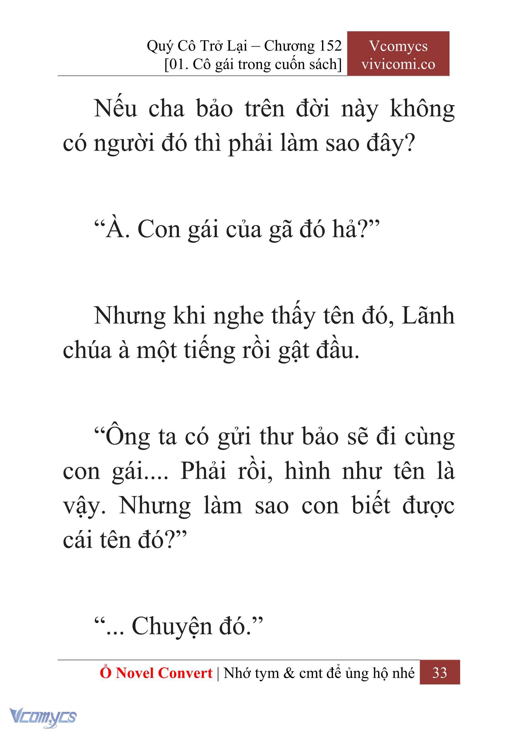 [Novel] Quý Cô Trở Lại Chapter 152 - Trang 36