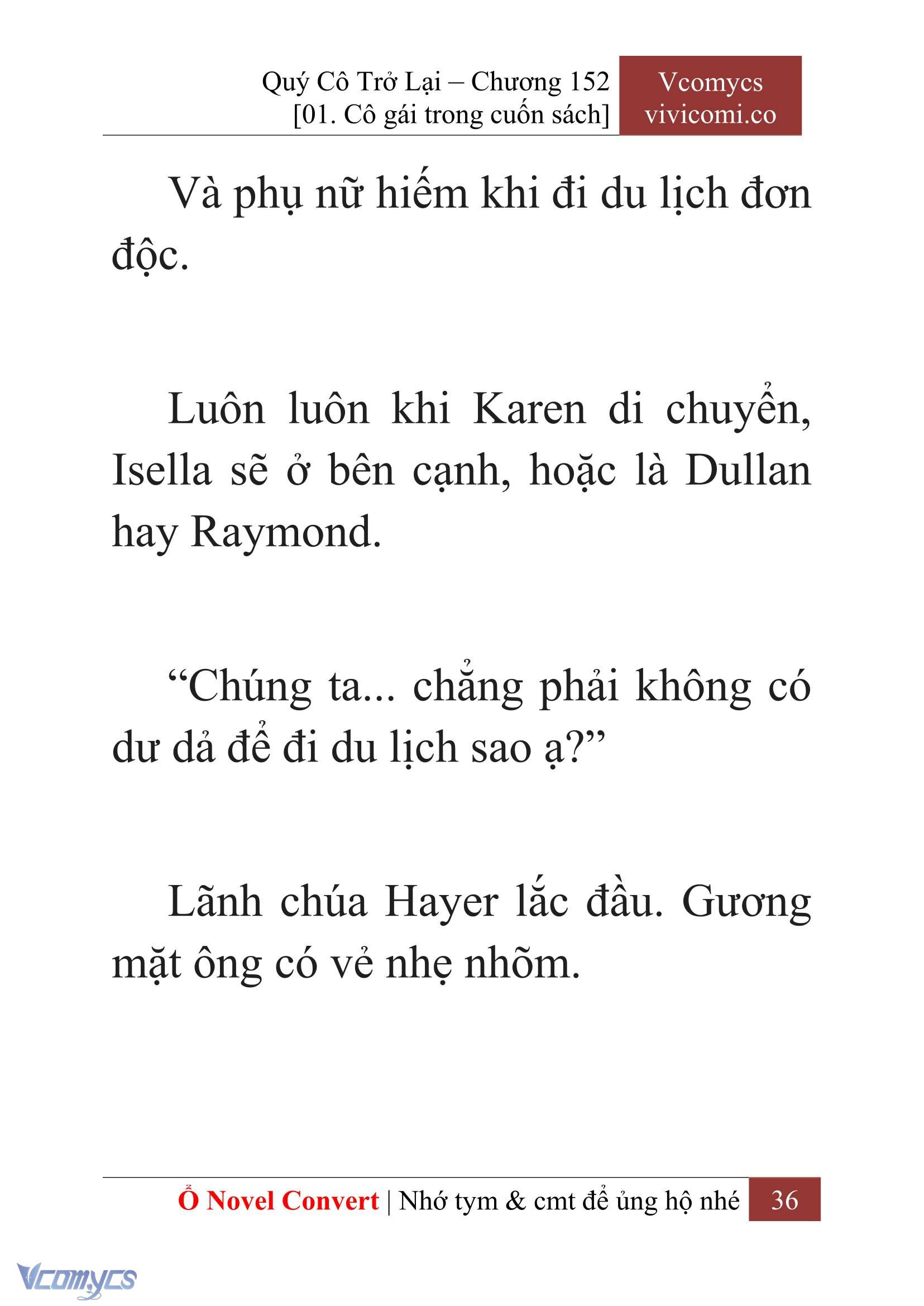 [Novel] Quý Cô Trở Lại Chapter 152 - Trang 39