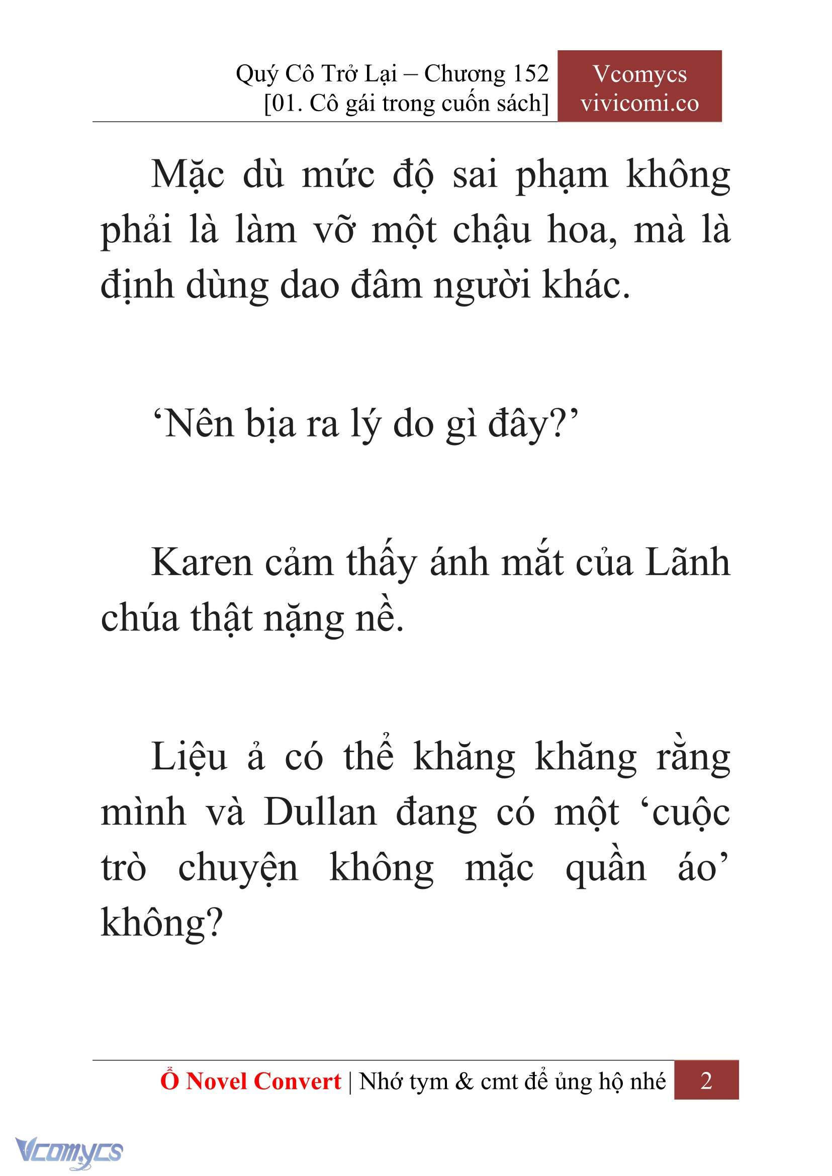[Novel] Quý Cô Trở Lại Chapter 152 - Trang 5