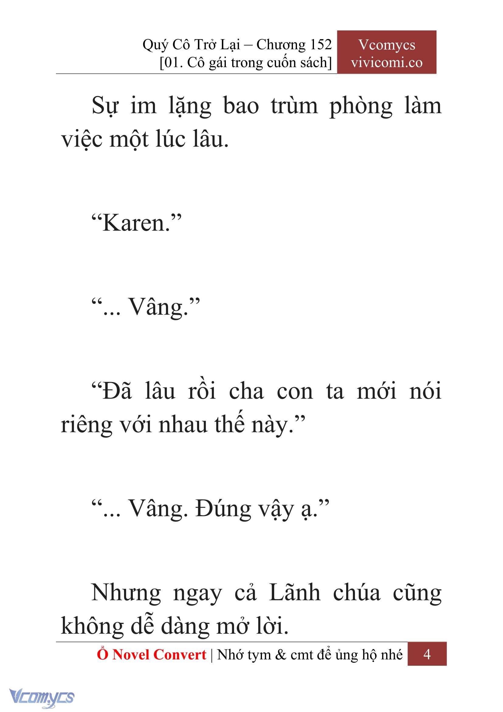 [Novel] Quý Cô Trở Lại Chapter 152 - Trang 7
