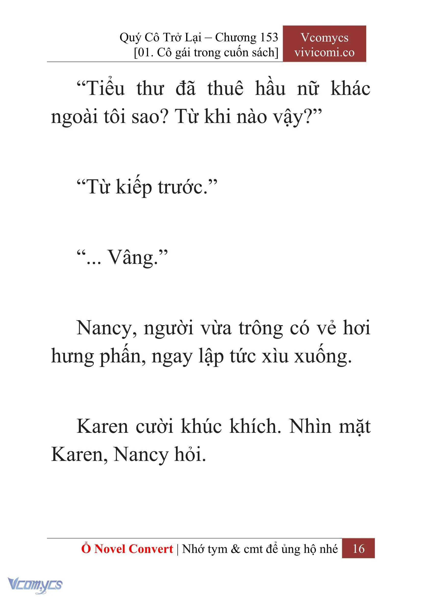 [Novel] Quý Cô Trở Lại Chapter 153 - Trang 19