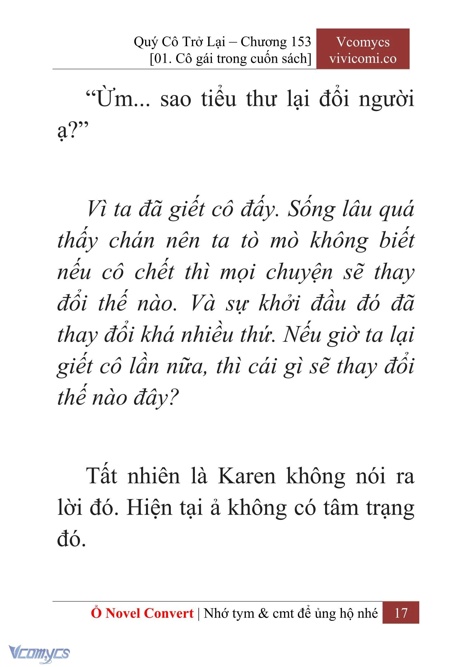 [Novel] Quý Cô Trở Lại Chapter 153 - Trang 20