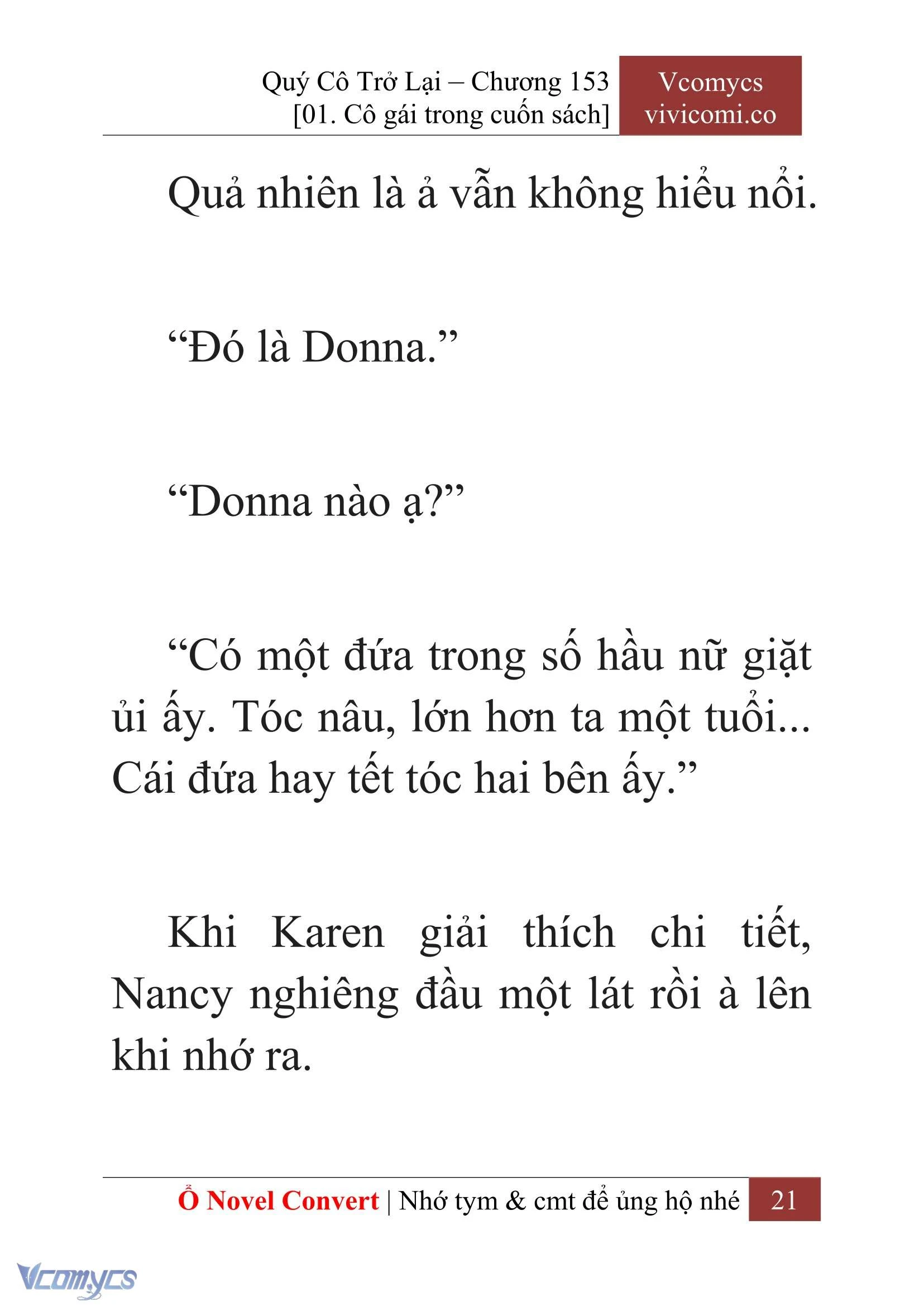 [Novel] Quý Cô Trở Lại Chapter 153 - Trang 24