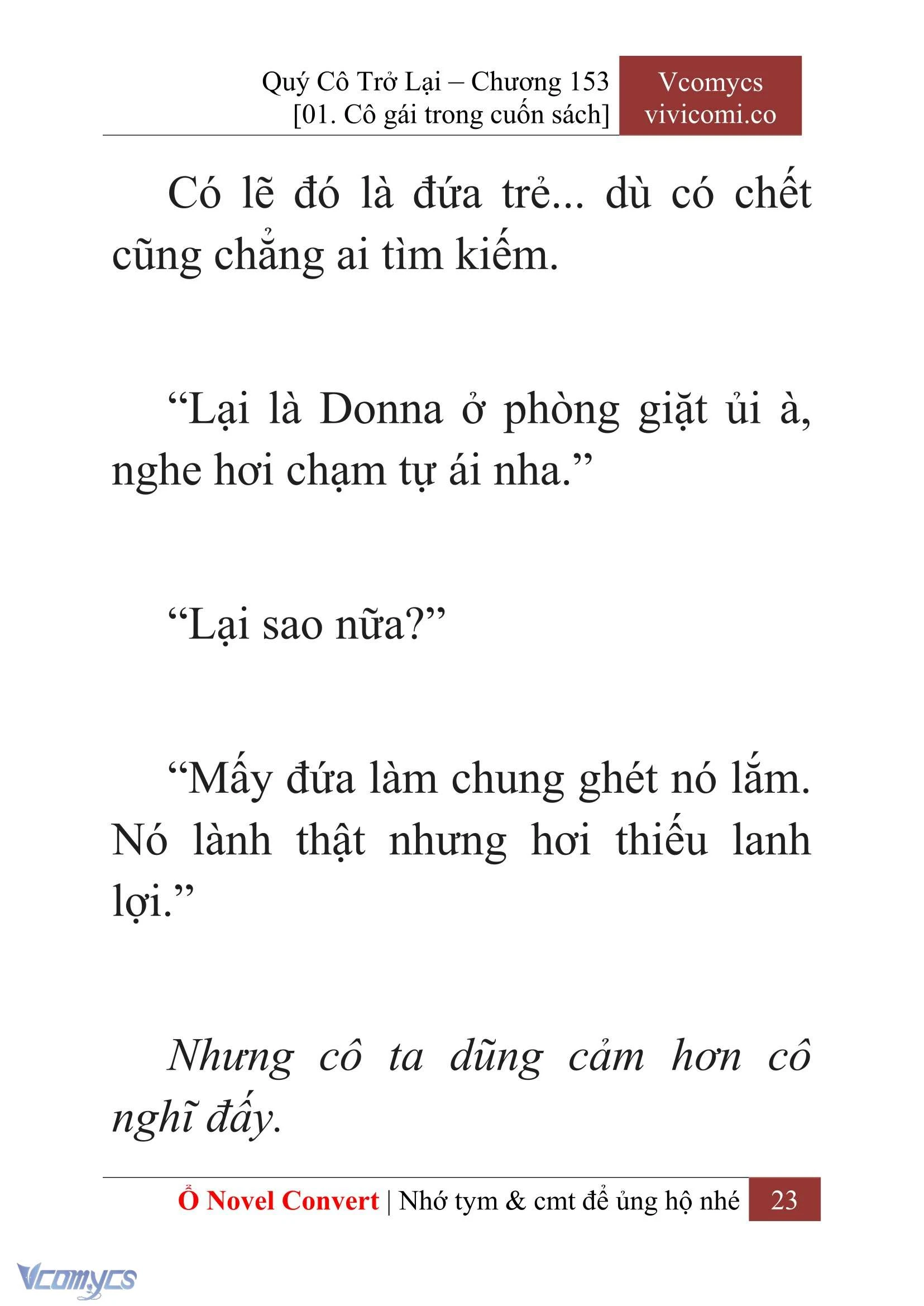[Novel] Quý Cô Trở Lại Chapter 153 - Trang 26
