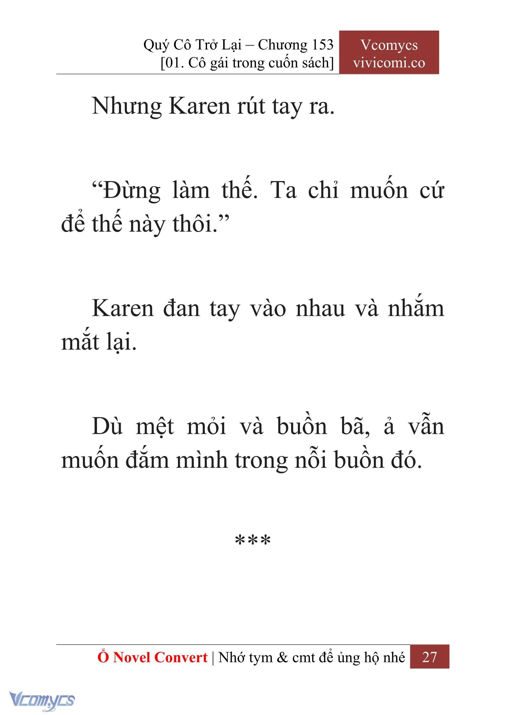 [Novel] Quý Cô Trở Lại Chapter 153 - Trang 30