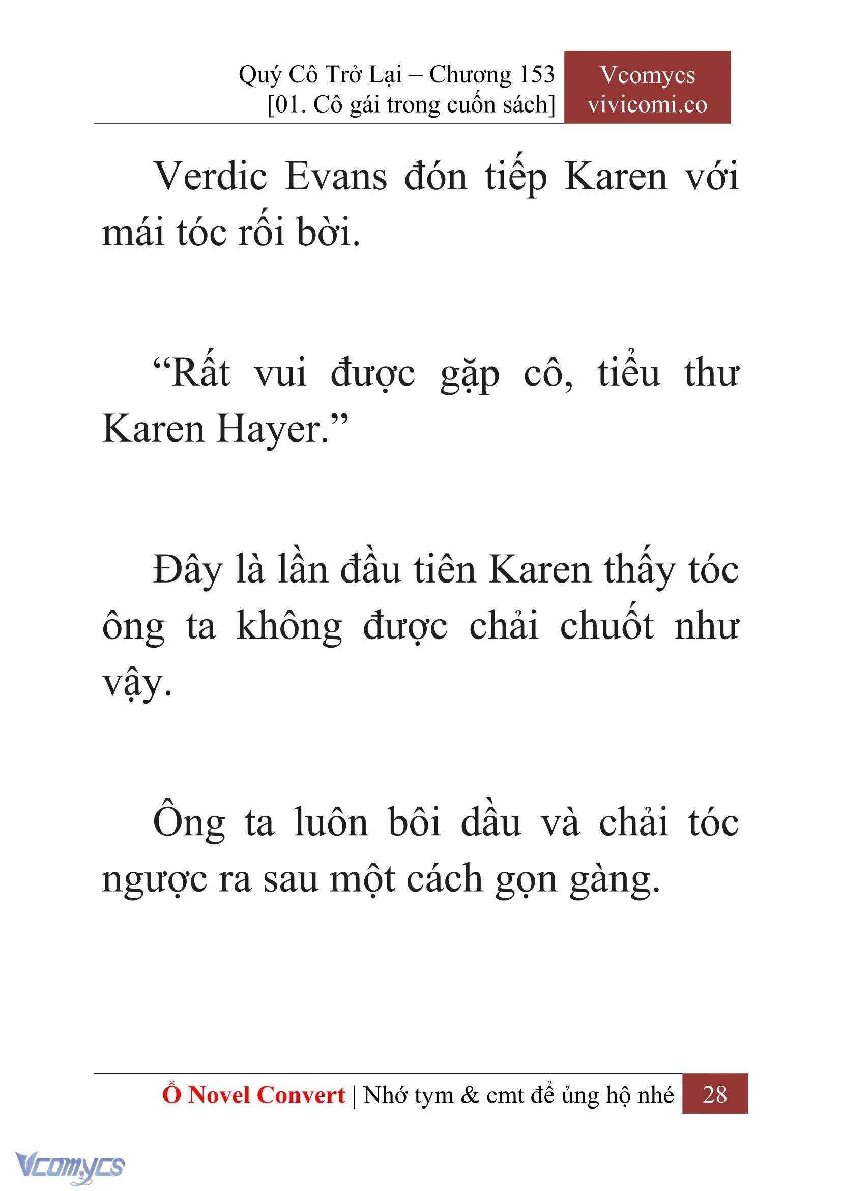 [Novel] Quý Cô Trở Lại Chapter 153 - Trang 31