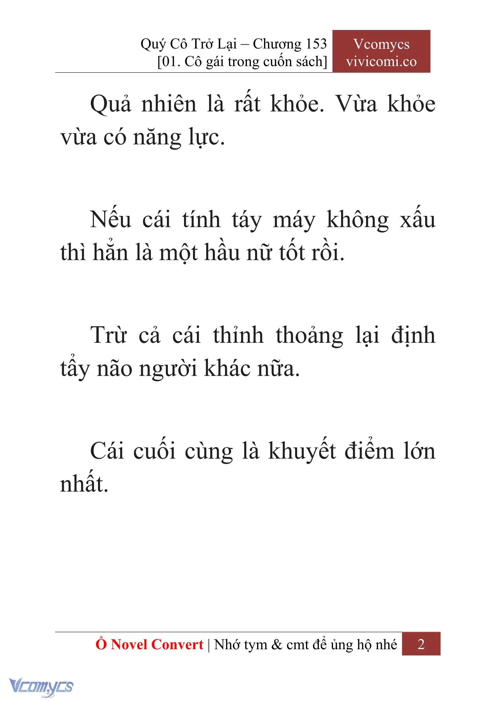 [Novel] Quý Cô Trở Lại Chapter 153 - Trang 5