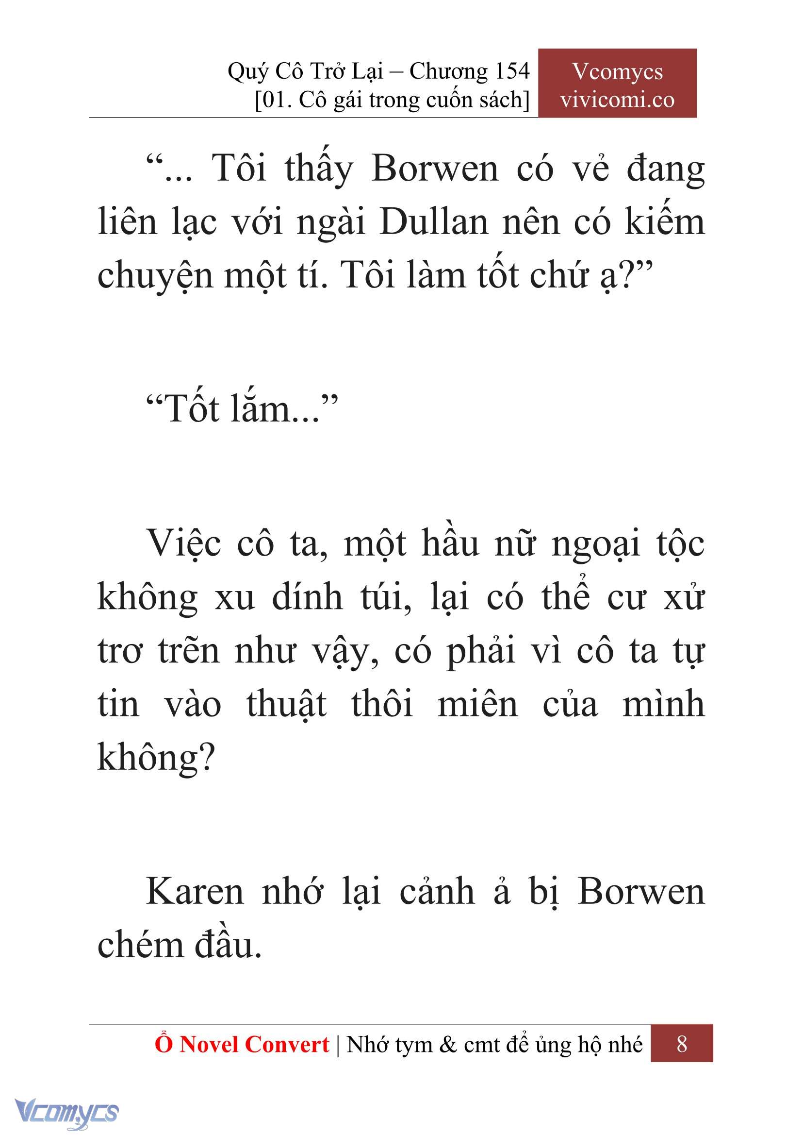 [Novel] Quý Cô Trở Lại Chapter 154 - Trang 11