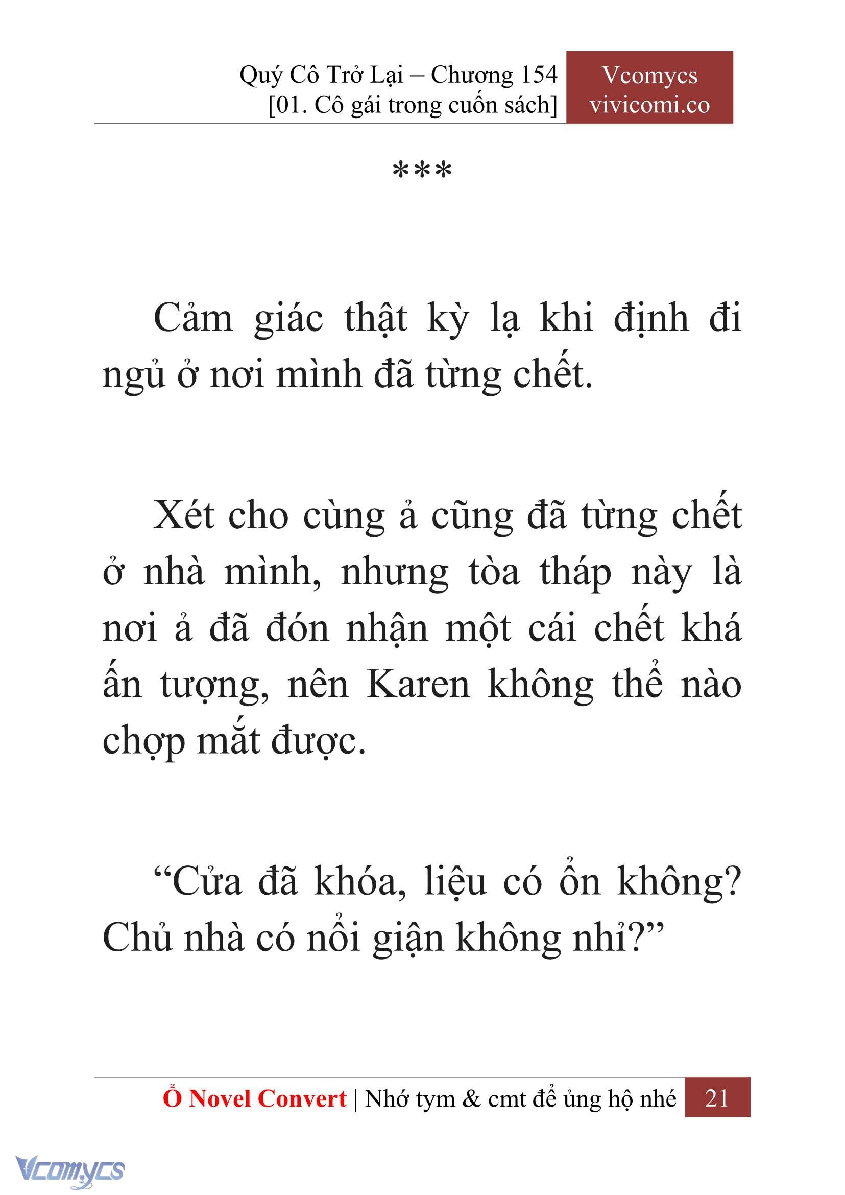 [Novel] Quý Cô Trở Lại Chapter 154 - Trang 24