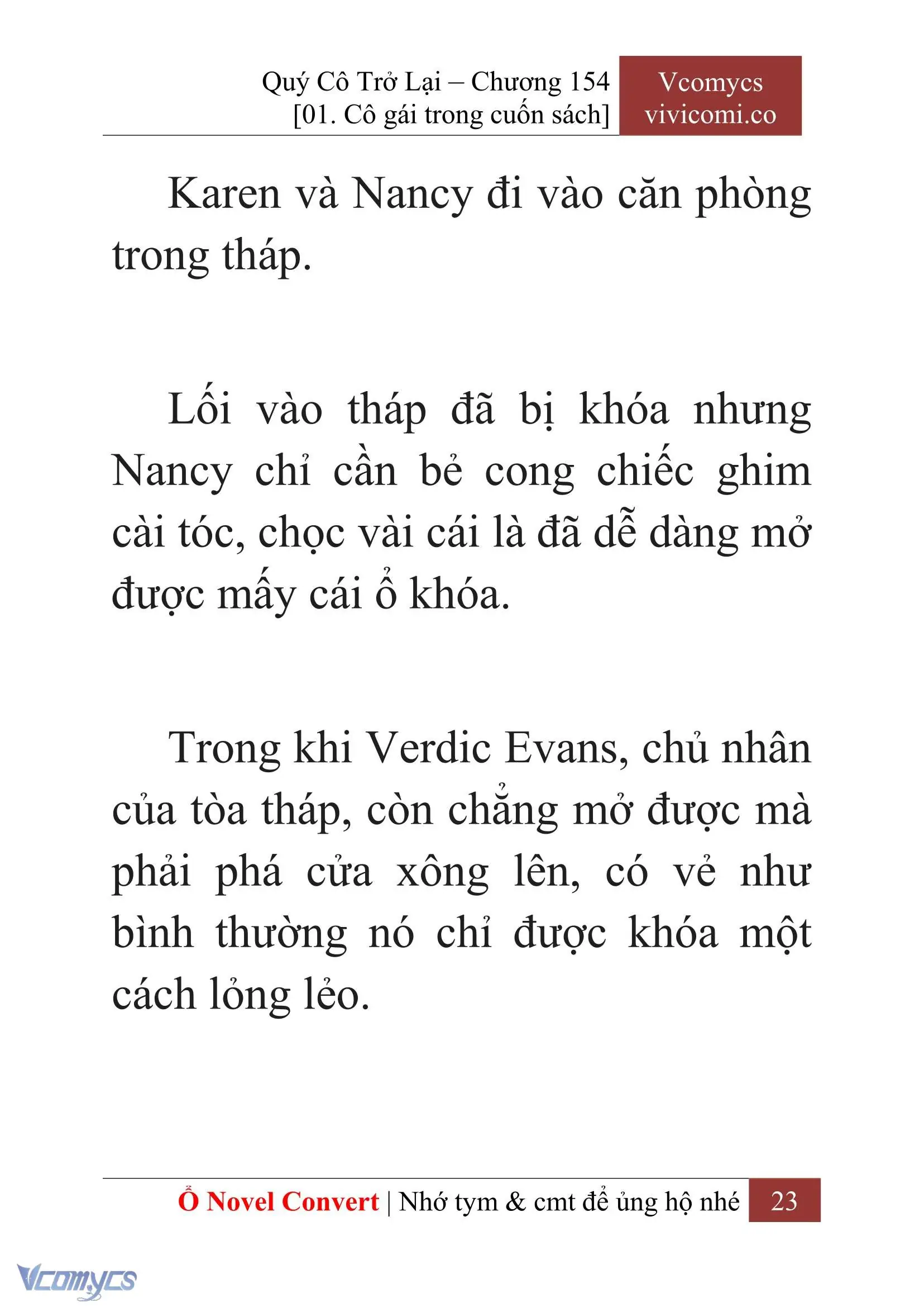 [Novel] Quý Cô Trở Lại Chapter 154 - Trang 26