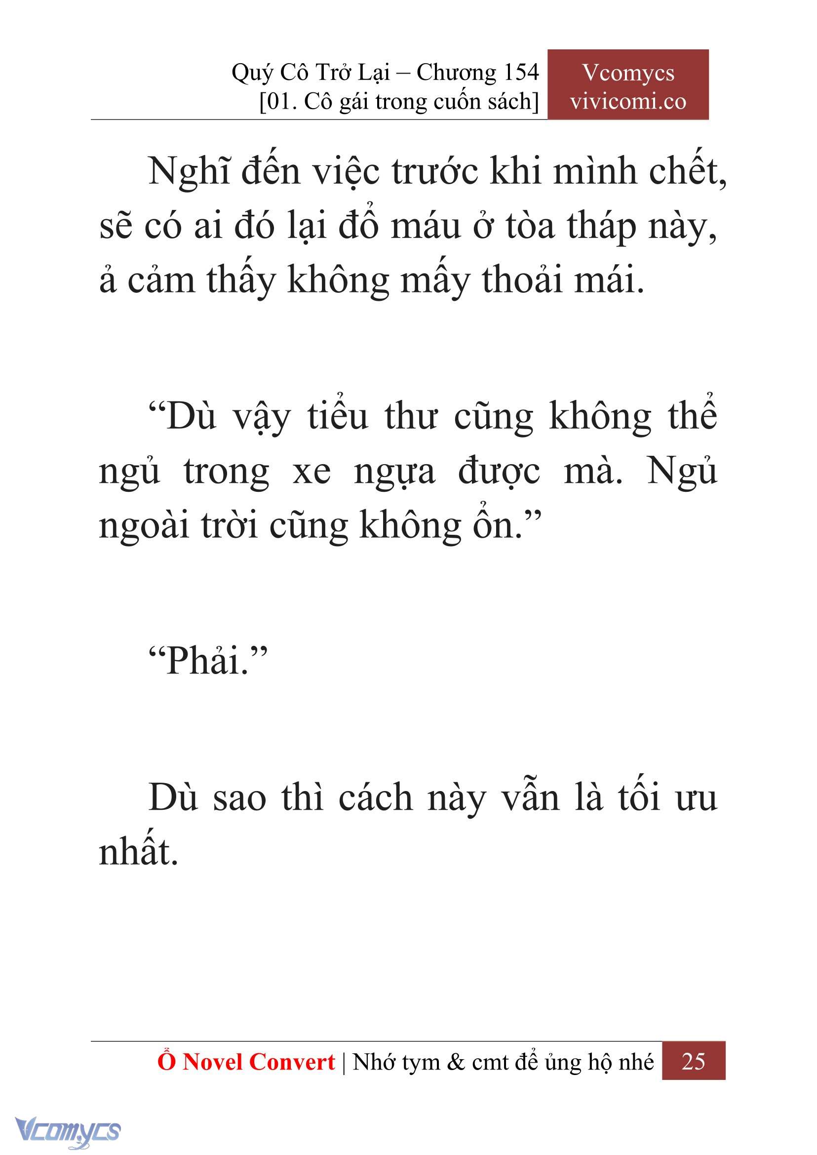 [Novel] Quý Cô Trở Lại Chapter 154 - Trang 28