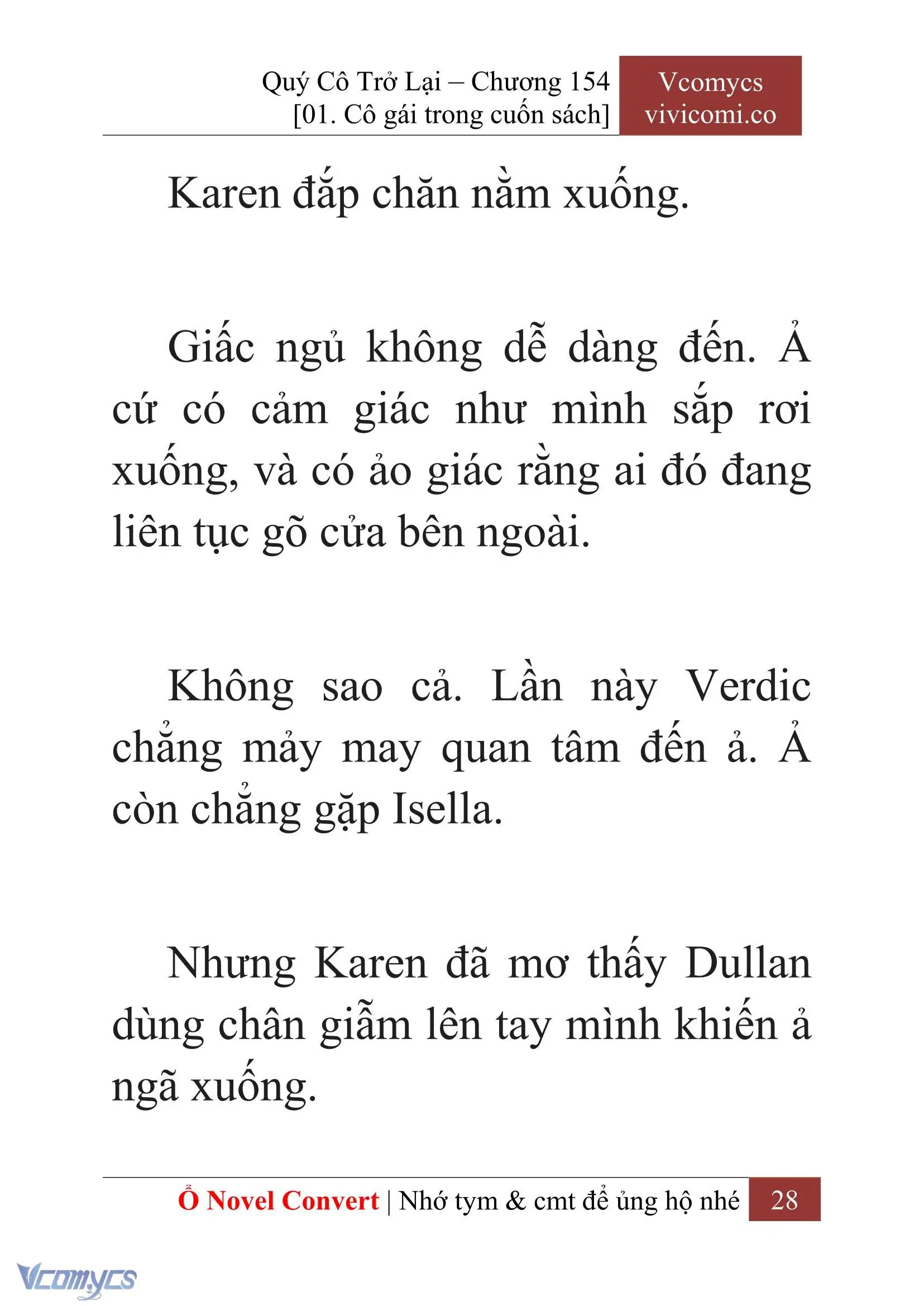 [Novel] Quý Cô Trở Lại Chapter 154 - Trang 31