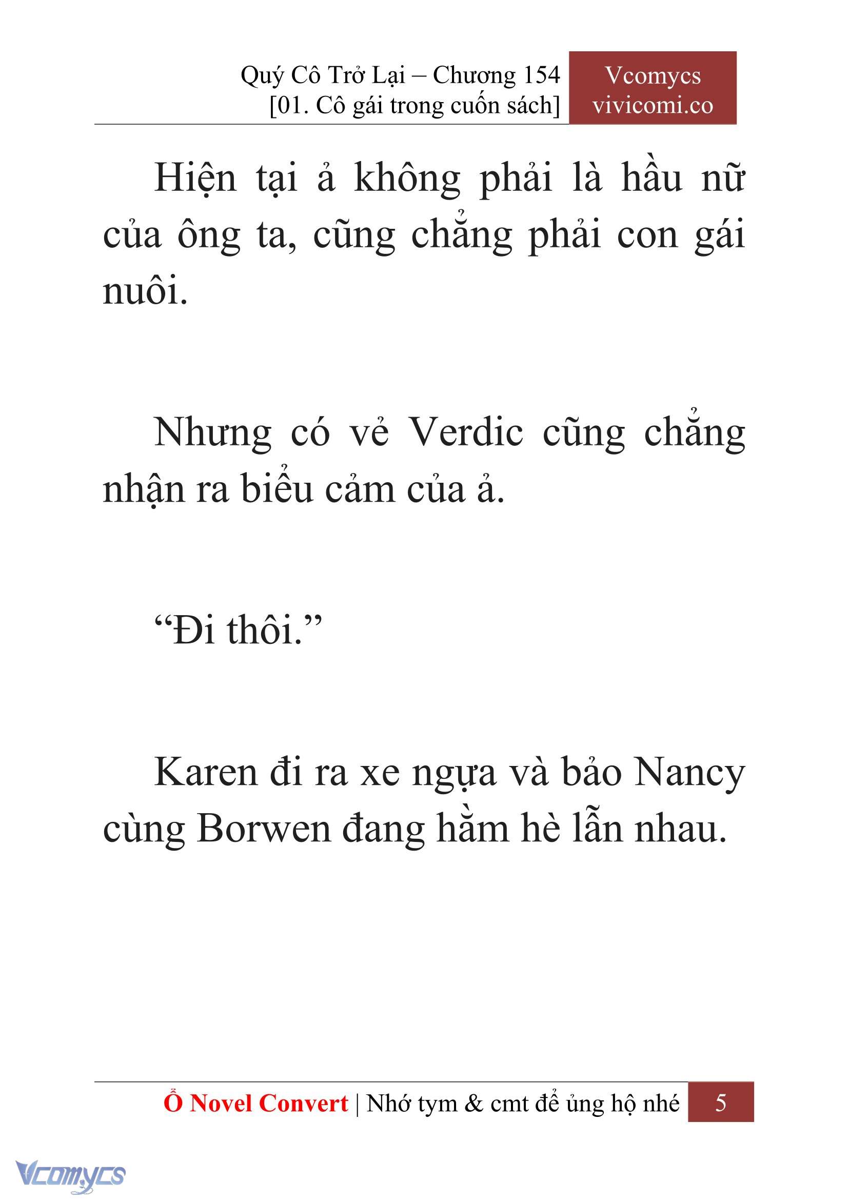[Novel] Quý Cô Trở Lại Chapter 154 - Trang 8