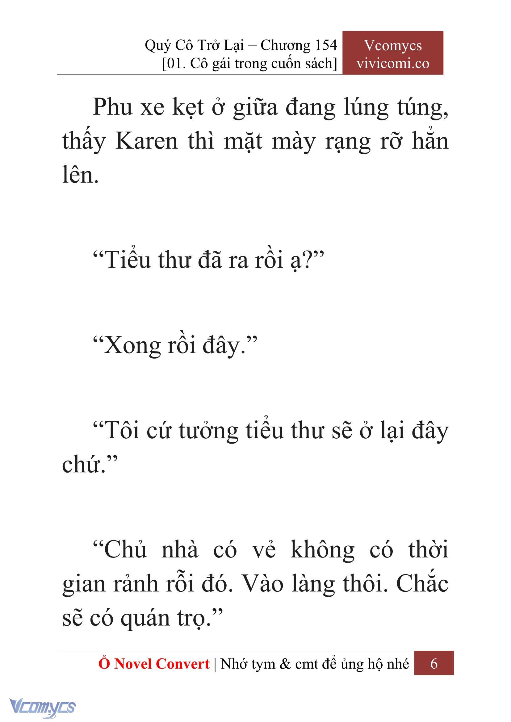 [Novel] Quý Cô Trở Lại Chapter 154 - Trang 9