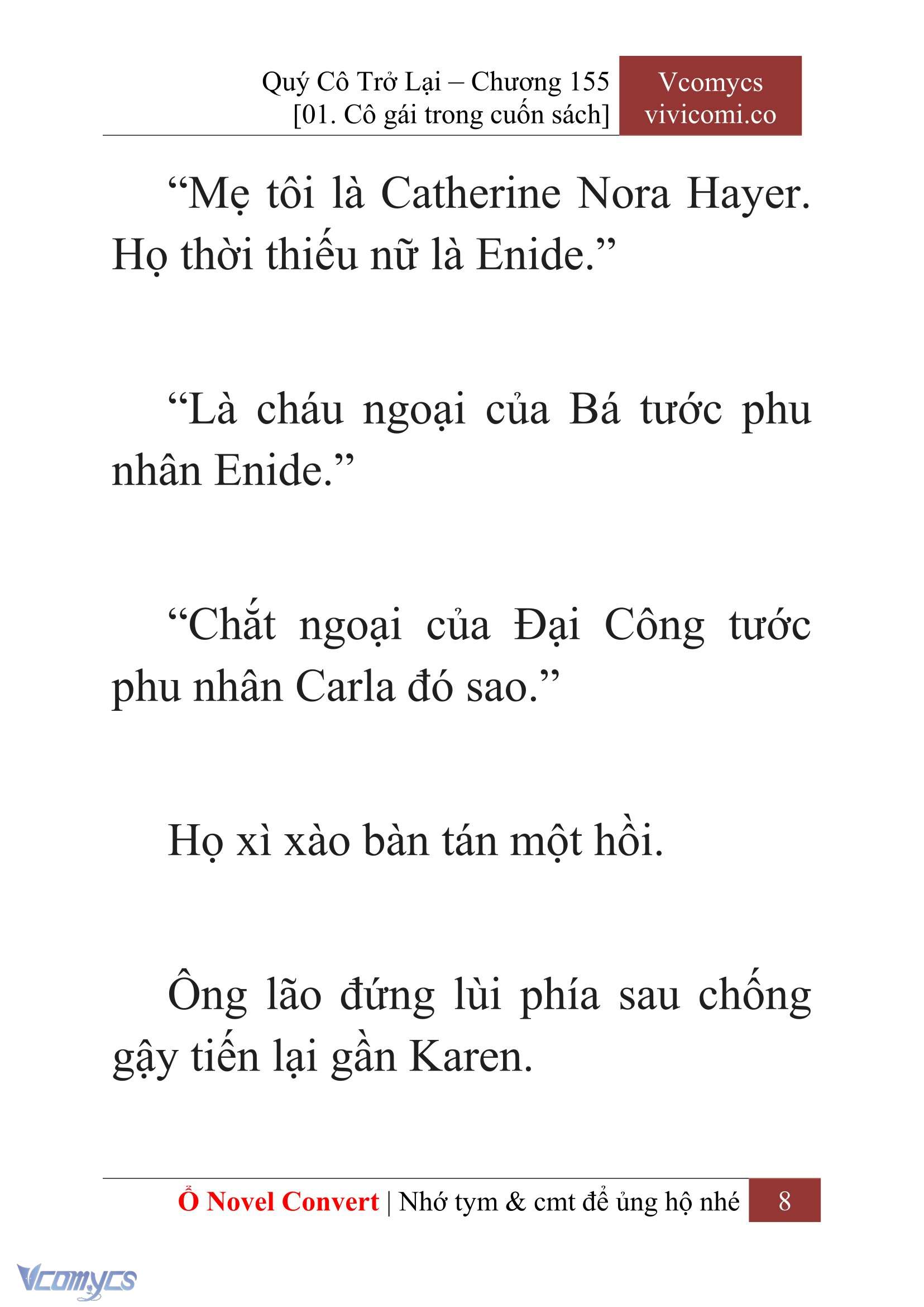 [Novel] Quý Cô Trở Lại Chapter 155 - Trang 11
