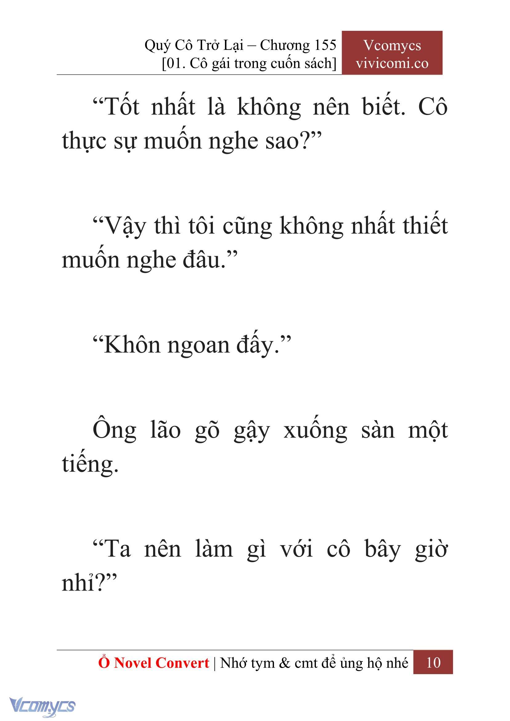 [Novel] Quý Cô Trở Lại Chapter 155 - Trang 13