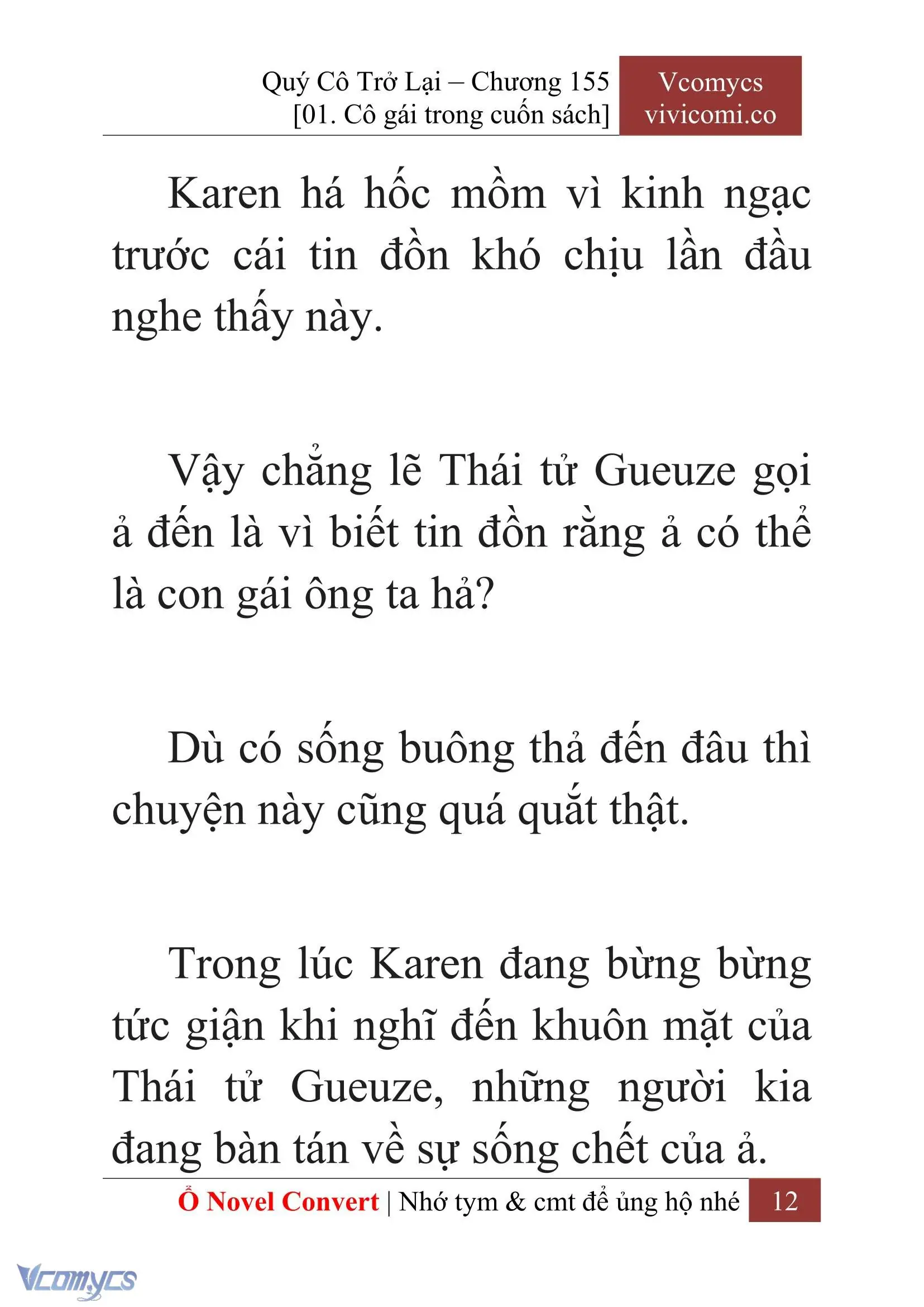 [Novel] Quý Cô Trở Lại Chapter 155 - Trang 15