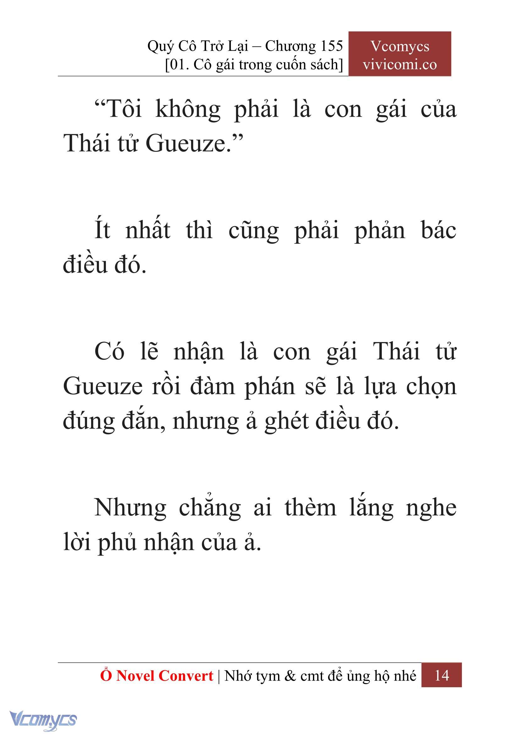 [Novel] Quý Cô Trở Lại Chapter 155 - Trang 17