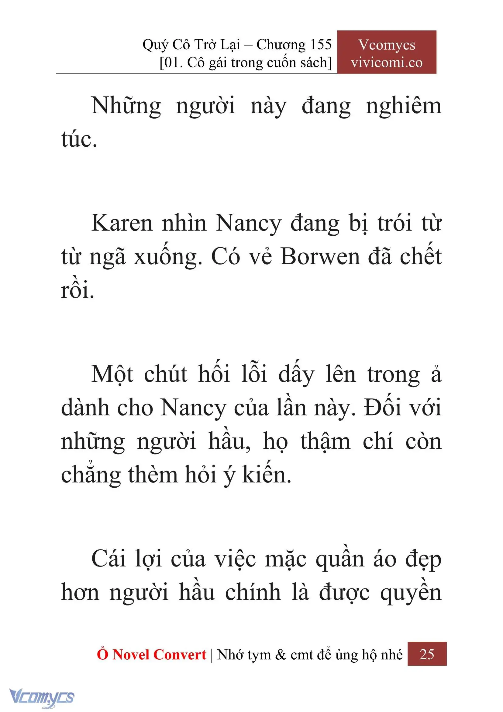 [Novel] Quý Cô Trở Lại Chapter 155 - Trang 28