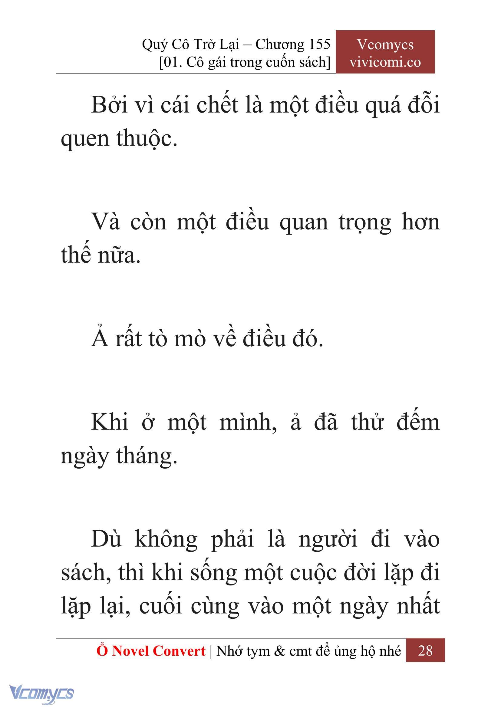 [Novel] Quý Cô Trở Lại Chapter 155 - Trang 30