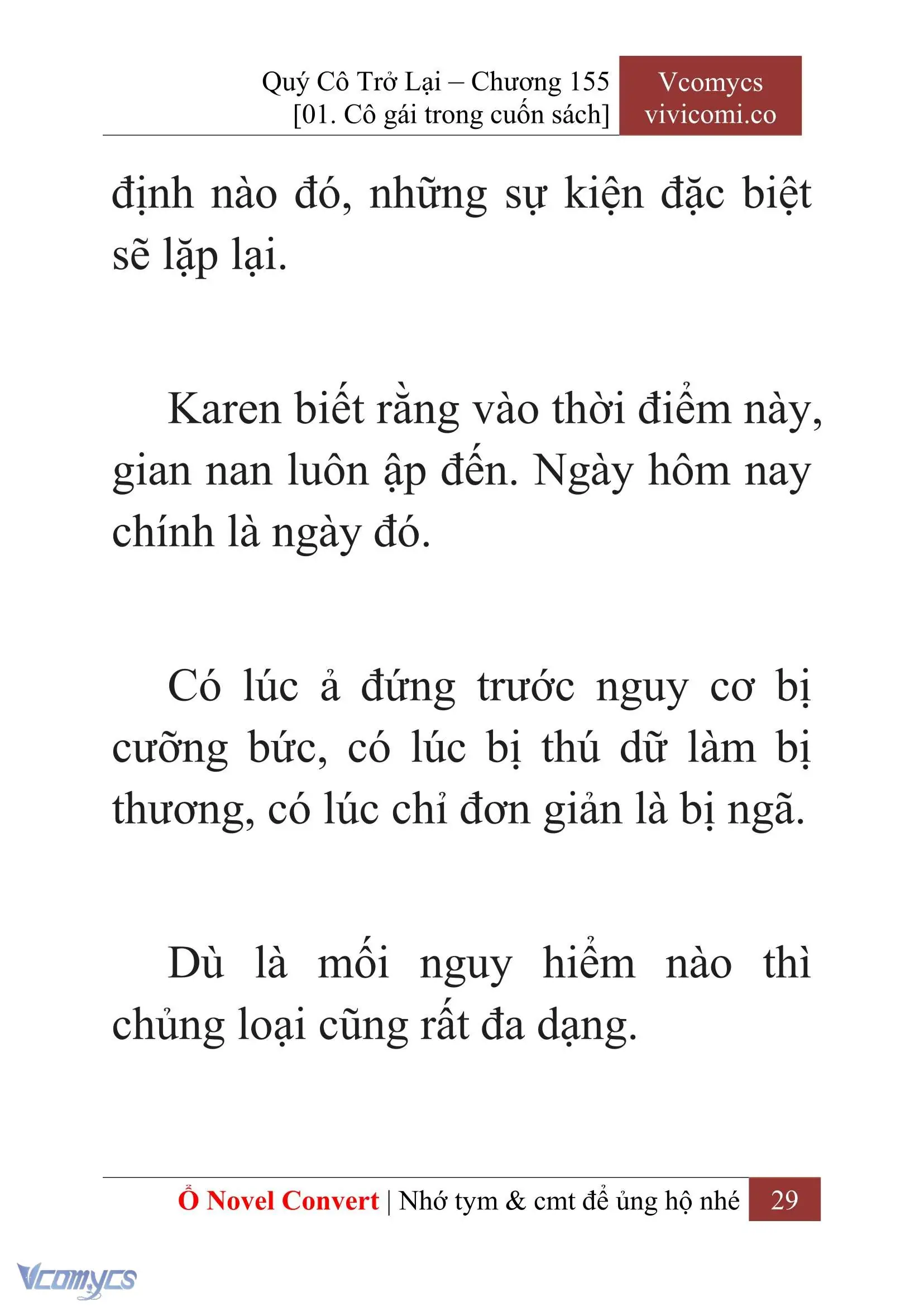[Novel] Quý Cô Trở Lại Chapter 155 - Trang 31