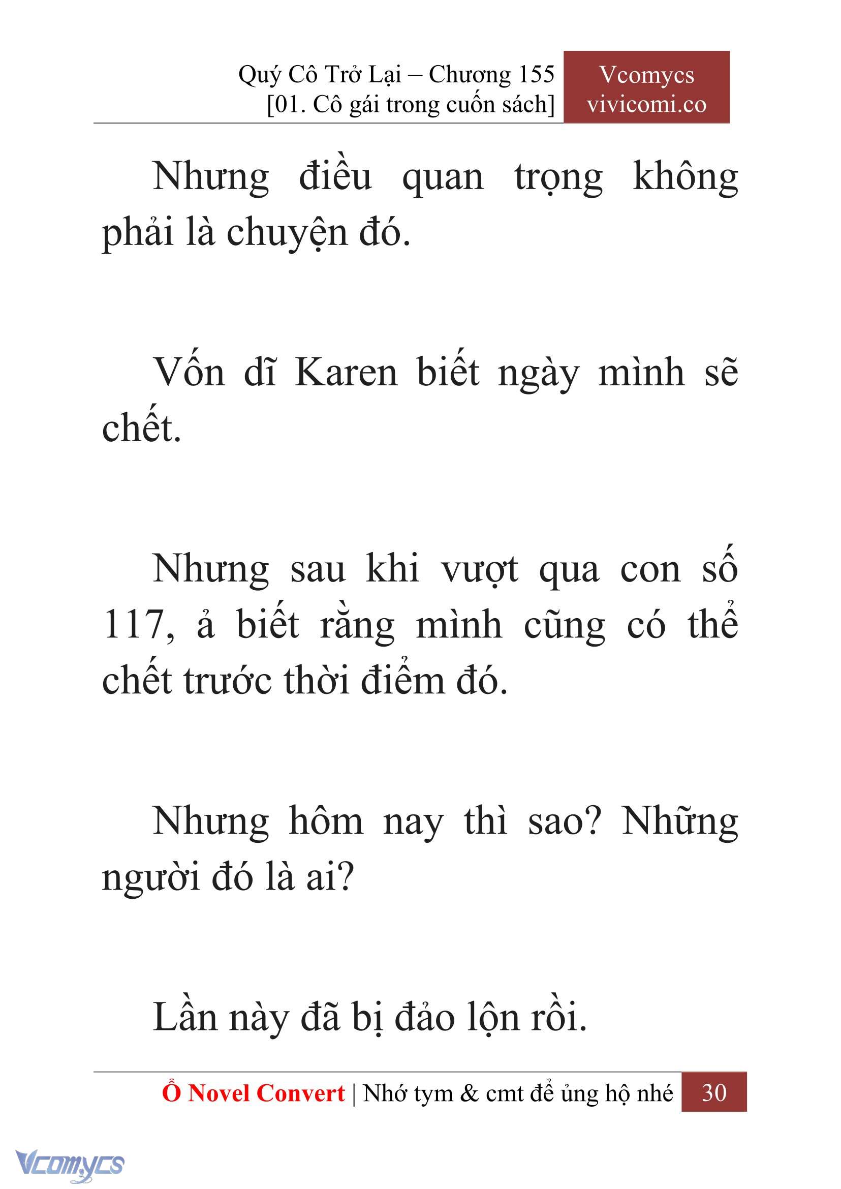 [Novel] Quý Cô Trở Lại Chapter 155 - Trang 32