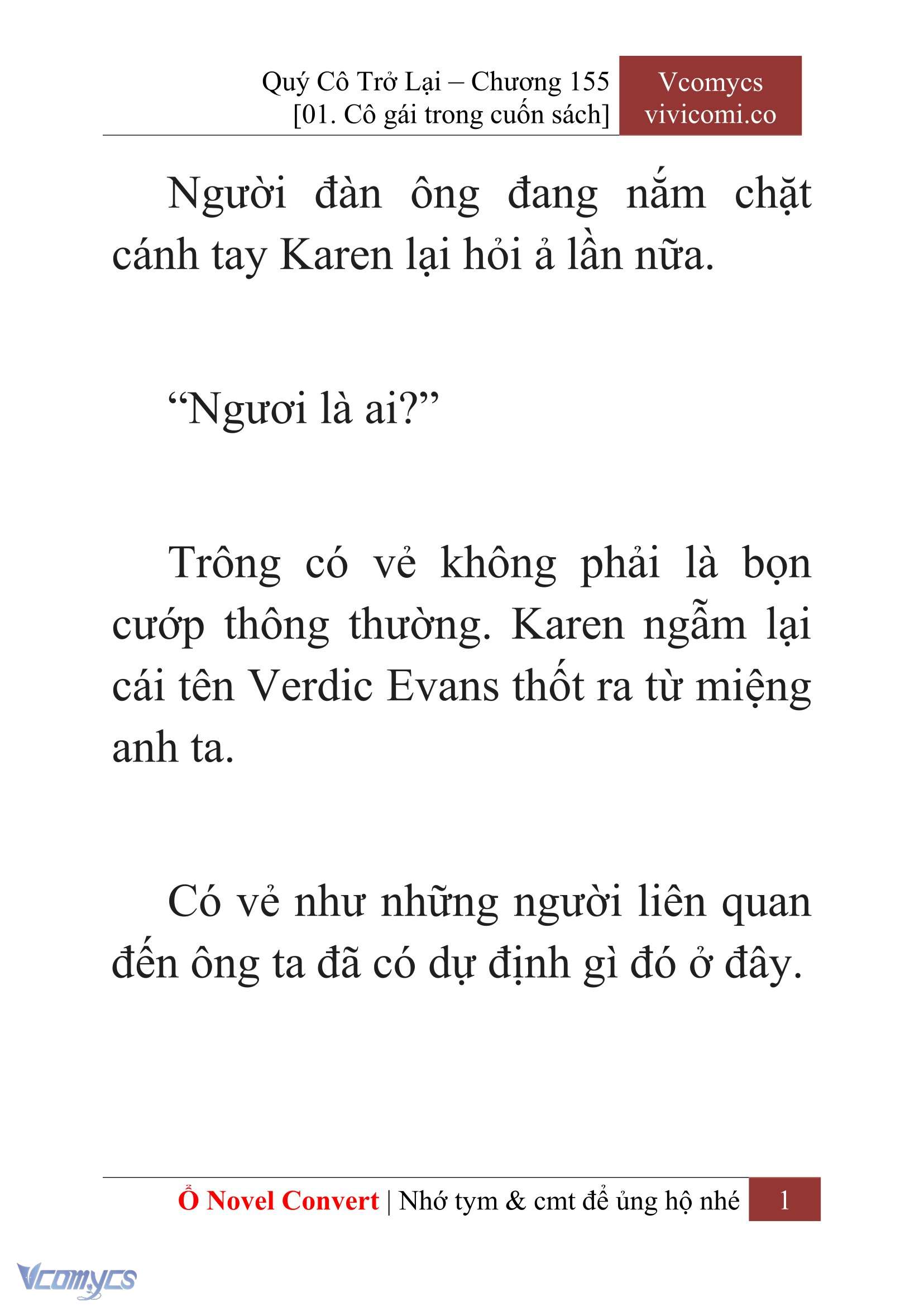 [Novel] Quý Cô Trở Lại Chapter 155 - Trang 4