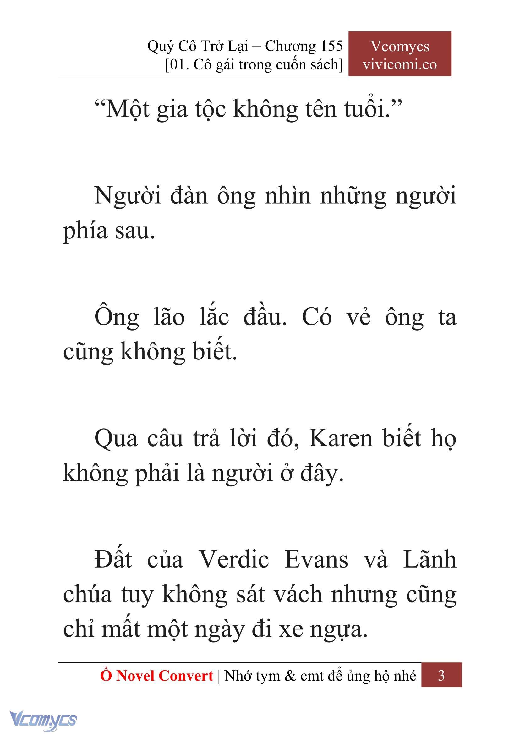 [Novel] Quý Cô Trở Lại Chapter 155 - Trang 6