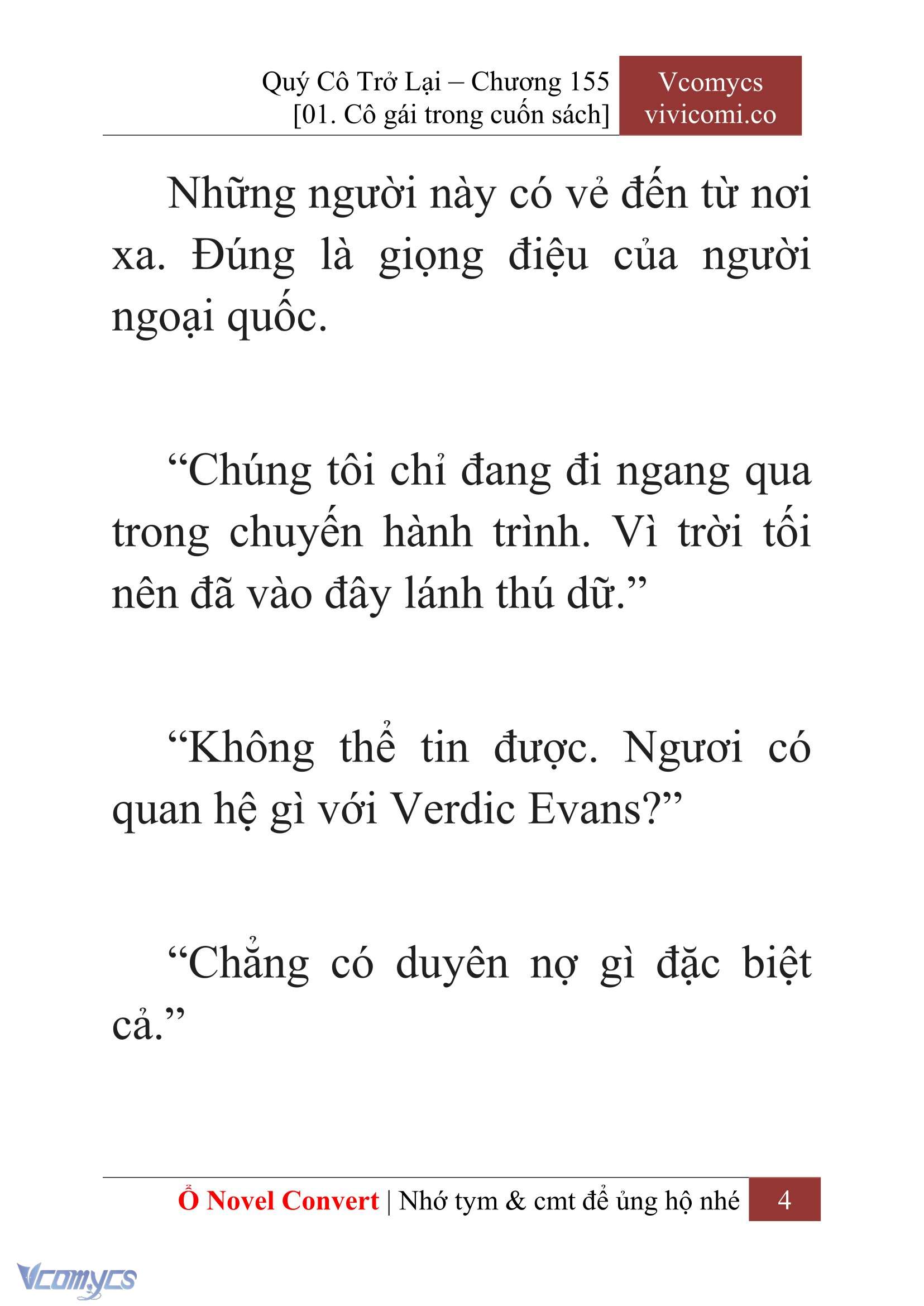 [Novel] Quý Cô Trở Lại Chapter 155 - Trang 7