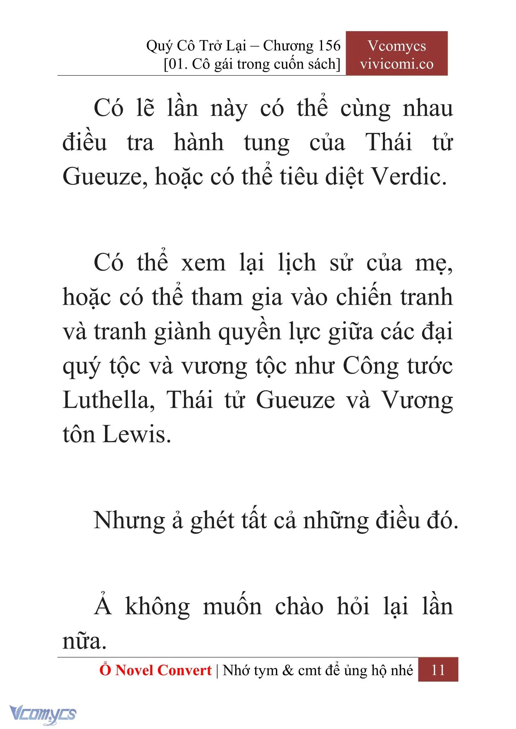 [Novel] Quý Cô Trở Lại Chapter 156 - Trang 14