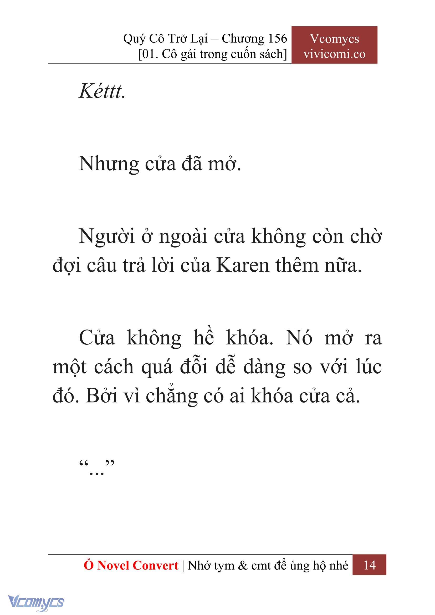 [Novel] Quý Cô Trở Lại Chapter 156 - Trang 17