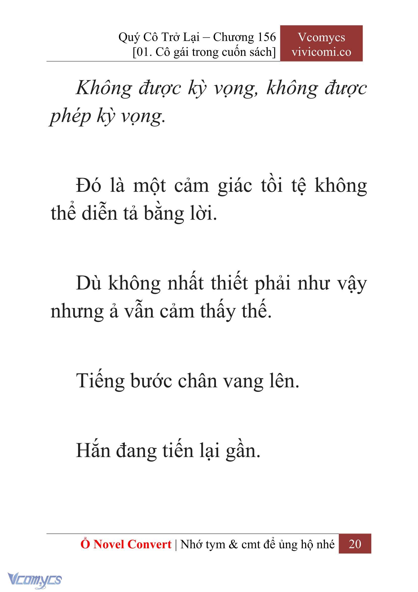 [Novel] Quý Cô Trở Lại Chapter 156 - Trang 23