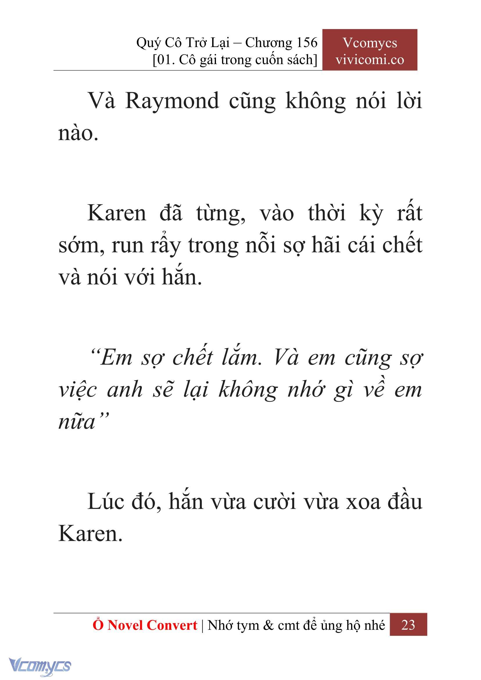 [Novel] Quý Cô Trở Lại Chapter 156 - Trang 26