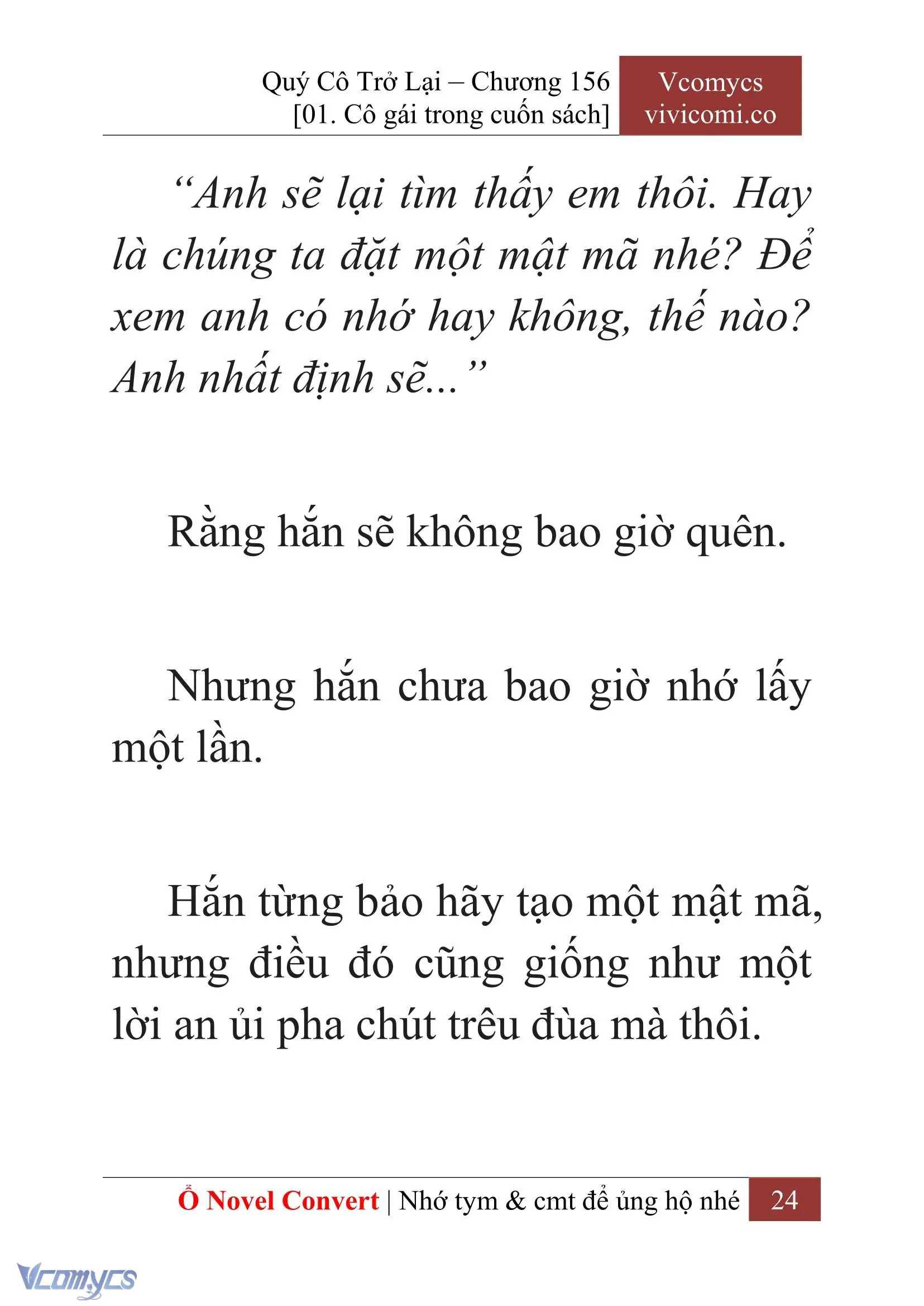 [Novel] Quý Cô Trở Lại Chapter 156 - Trang 27
