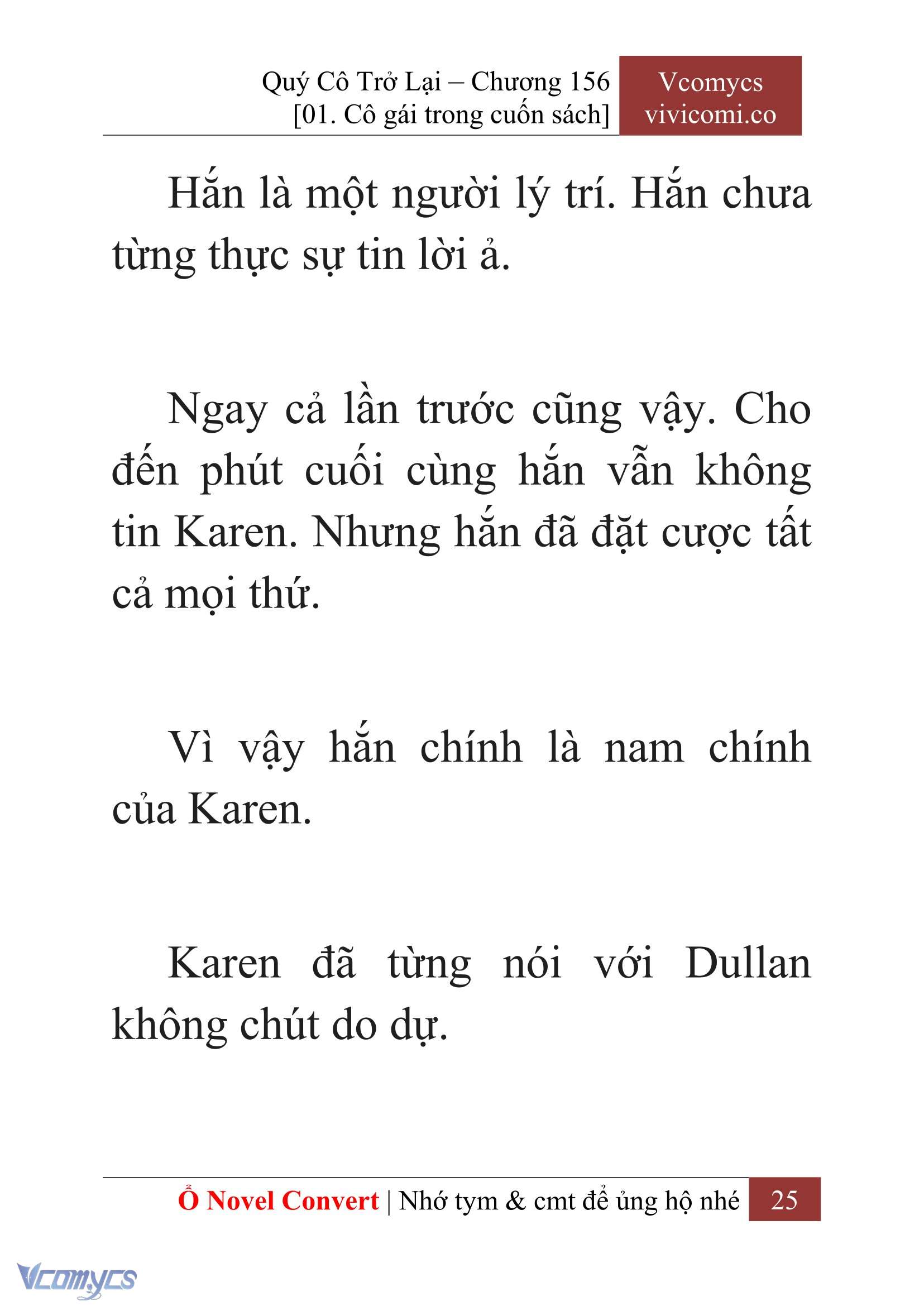 [Novel] Quý Cô Trở Lại Chapter 156 - Trang 28