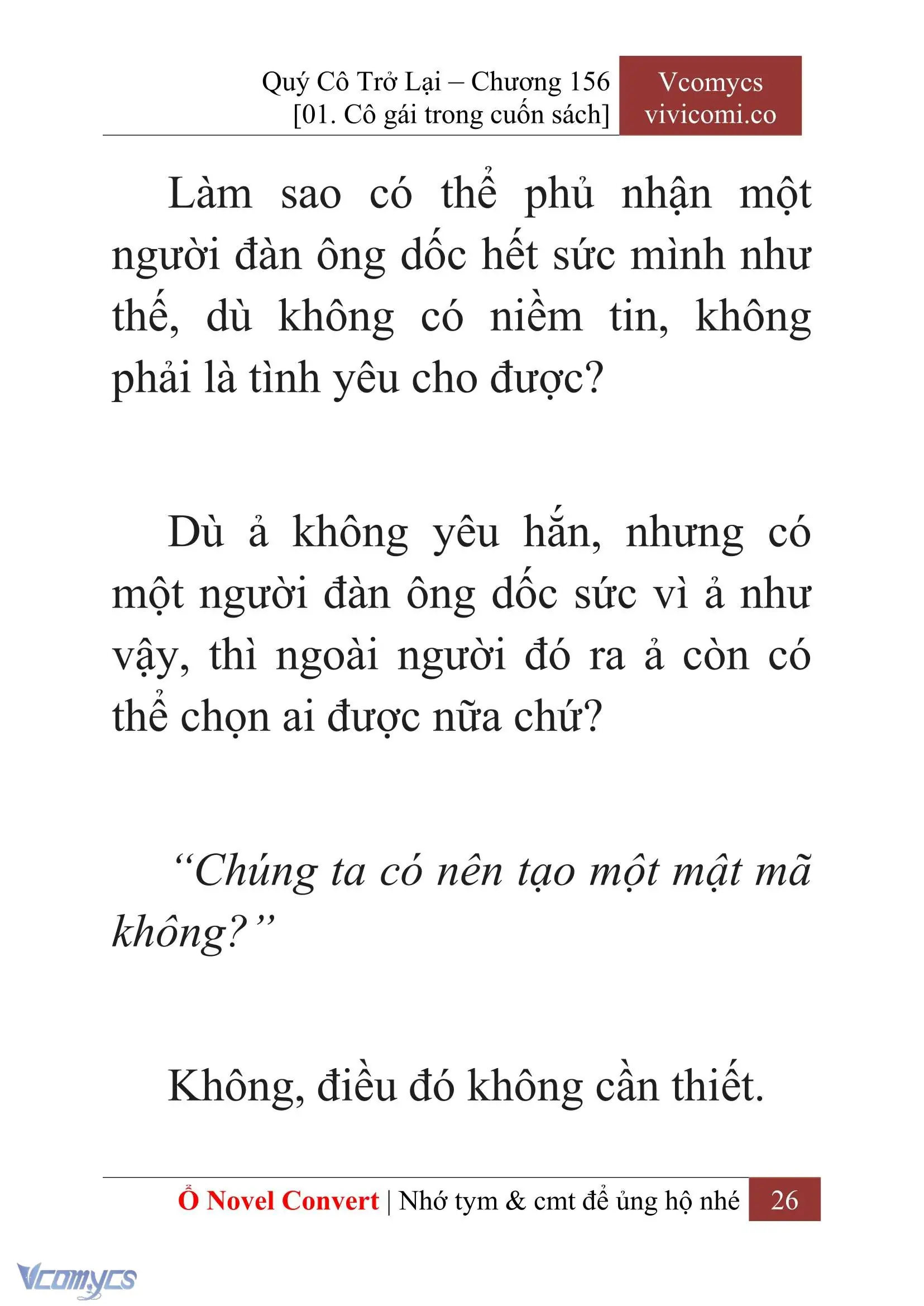 [Novel] Quý Cô Trở Lại Chapter 156 - Trang 29