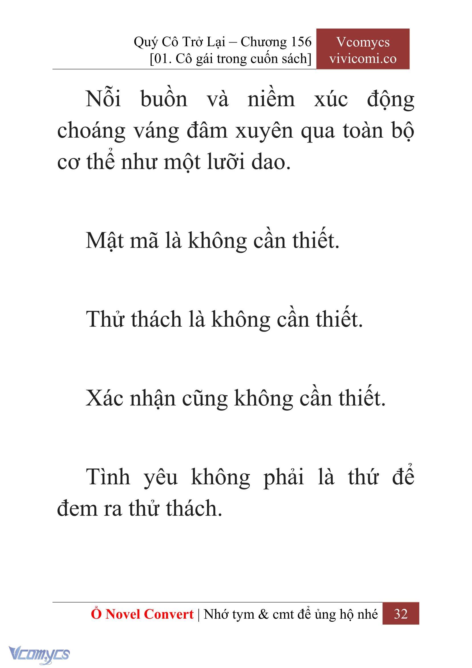 [Novel] Quý Cô Trở Lại Chapter 156 - Trang 35