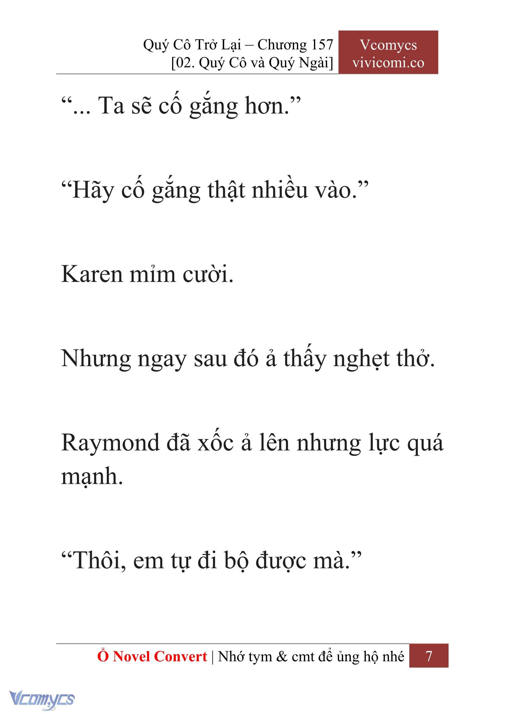 [Novel] Quý Cô Trở Lại Chapter 157 - Trang 10