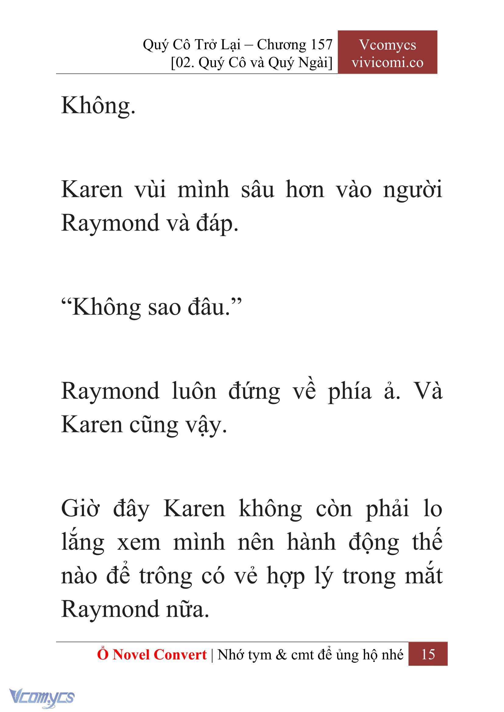 [Novel] Quý Cô Trở Lại Chapter 157 - Trang 18