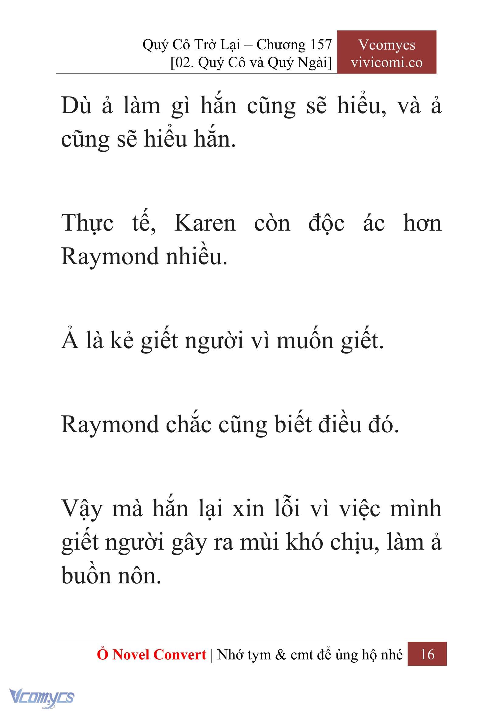 [Novel] Quý Cô Trở Lại Chapter 157 - Trang 19