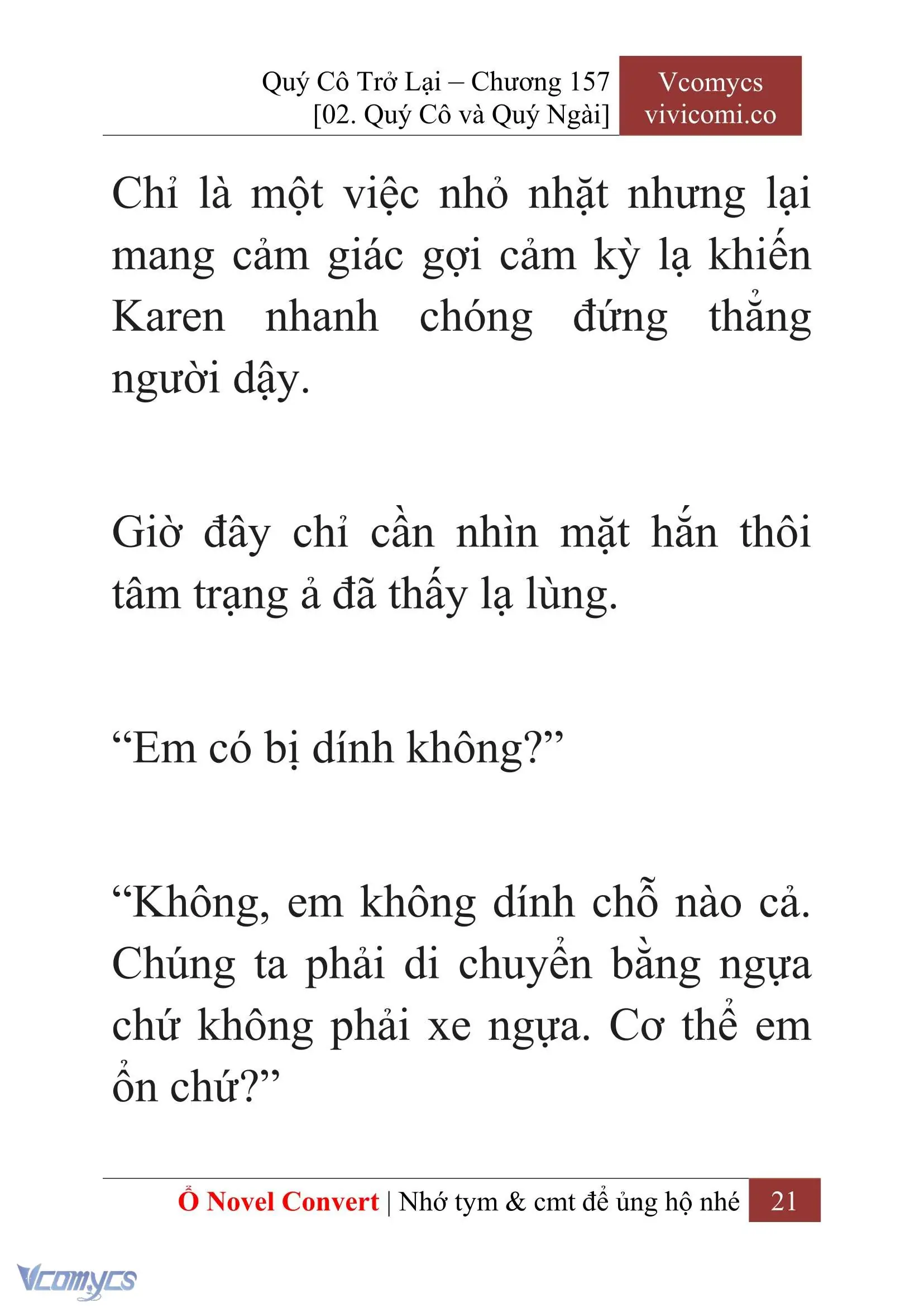 [Novel] Quý Cô Trở Lại Chapter 157 - Trang 24
