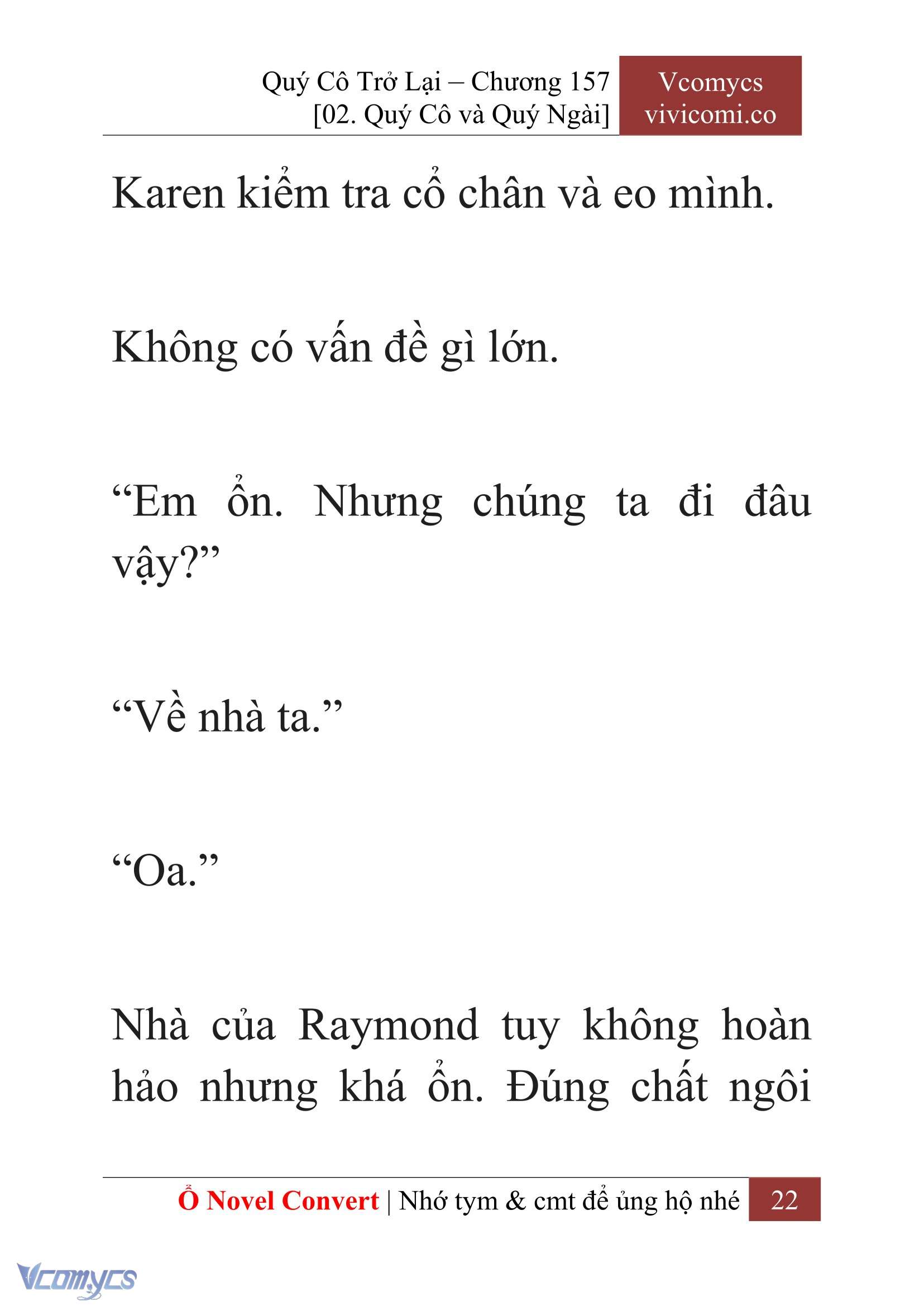 [Novel] Quý Cô Trở Lại Chapter 157 - Trang 25