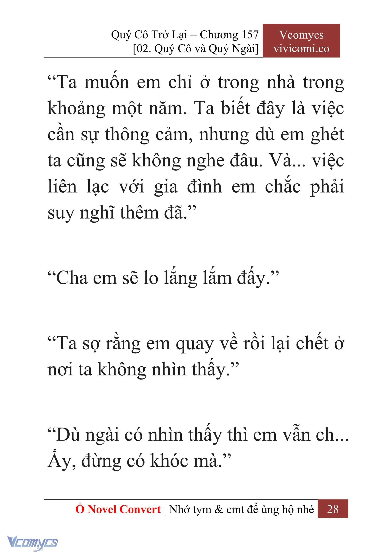 [Novel] Quý Cô Trở Lại Chapter 157 - Trang 31