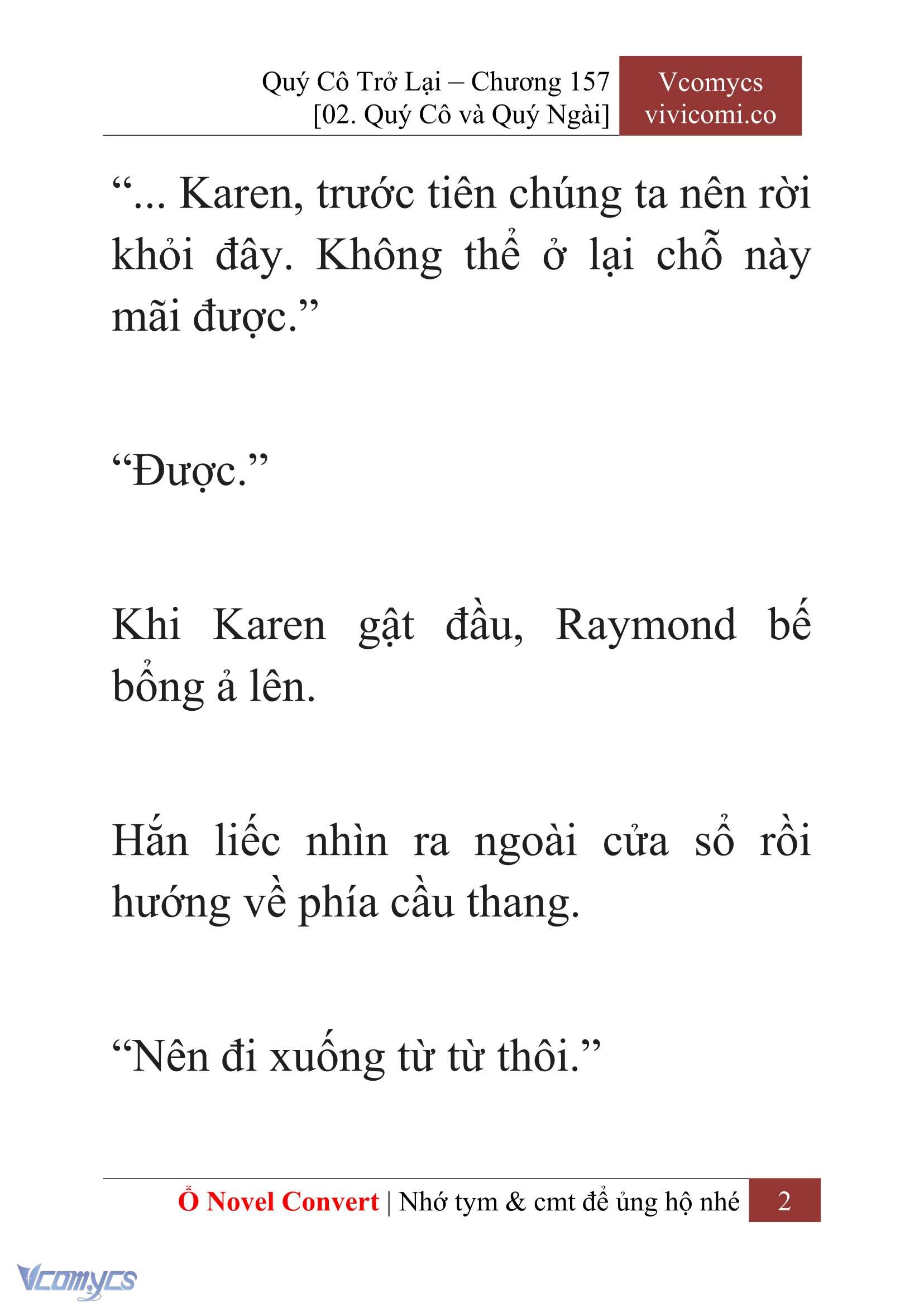 [Novel] Quý Cô Trở Lại Chapter 157 - Trang 5