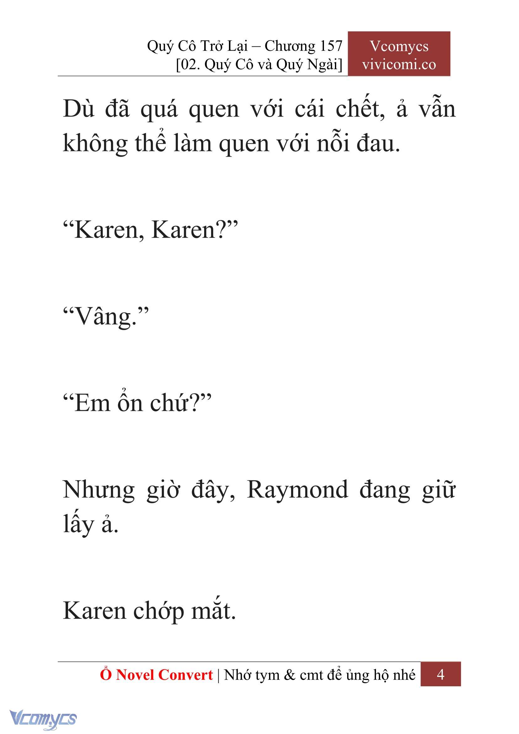 [Novel] Quý Cô Trở Lại Chapter 157 - Trang 7