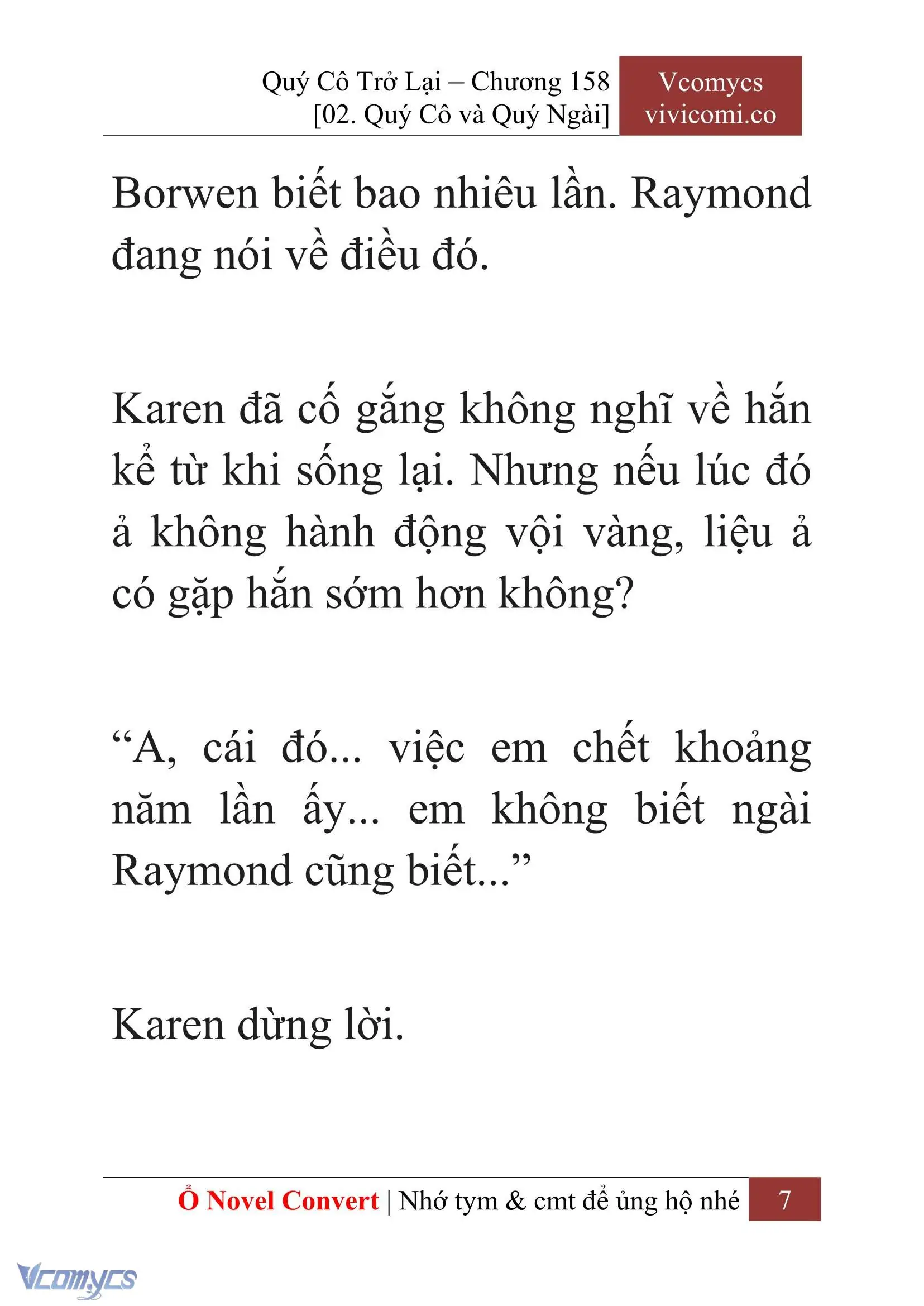 [Novel] Quý Cô Trở Lại Chapter 158 - Trang 10