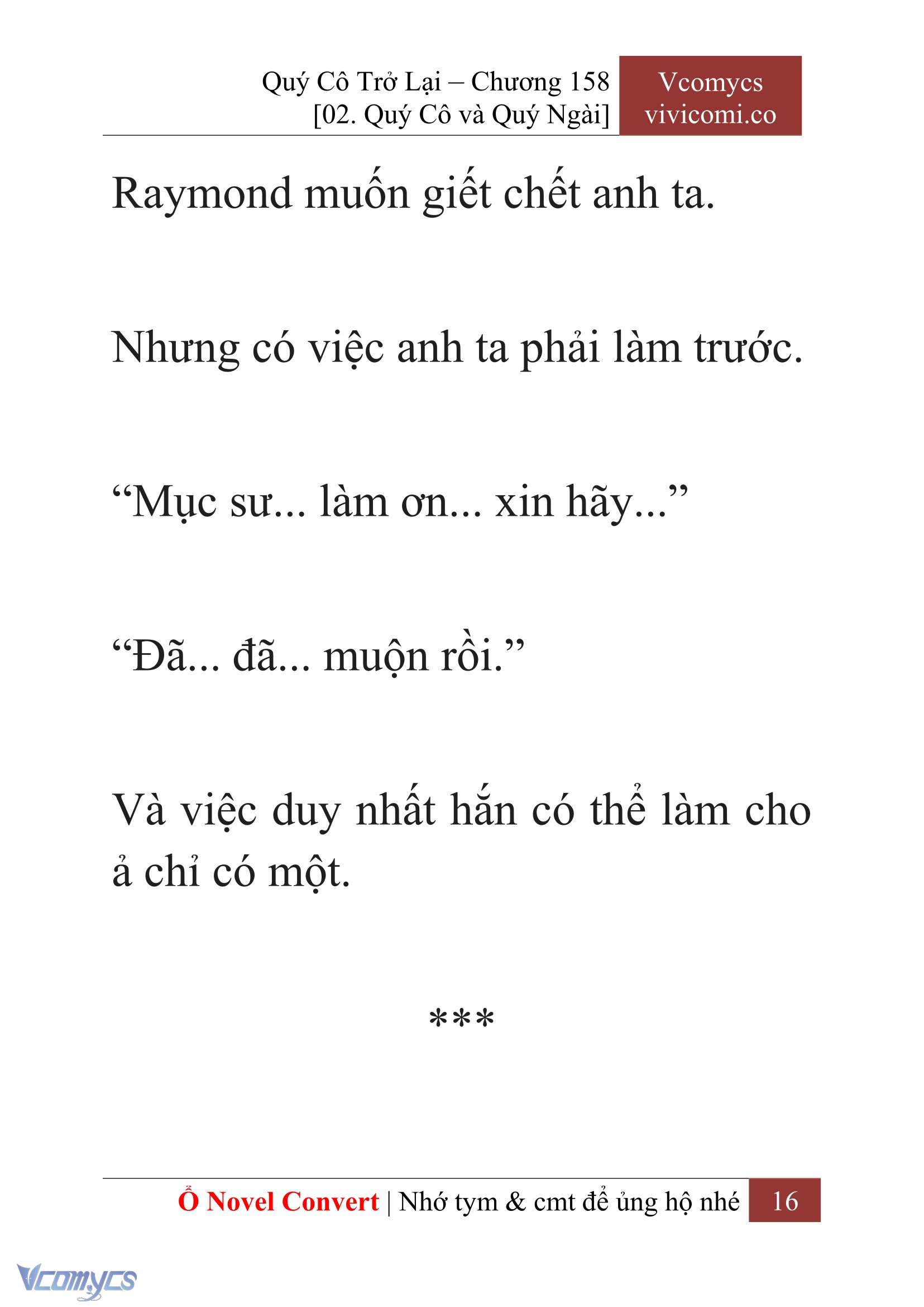 [Novel] Quý Cô Trở Lại Chapter 158 - Trang 19