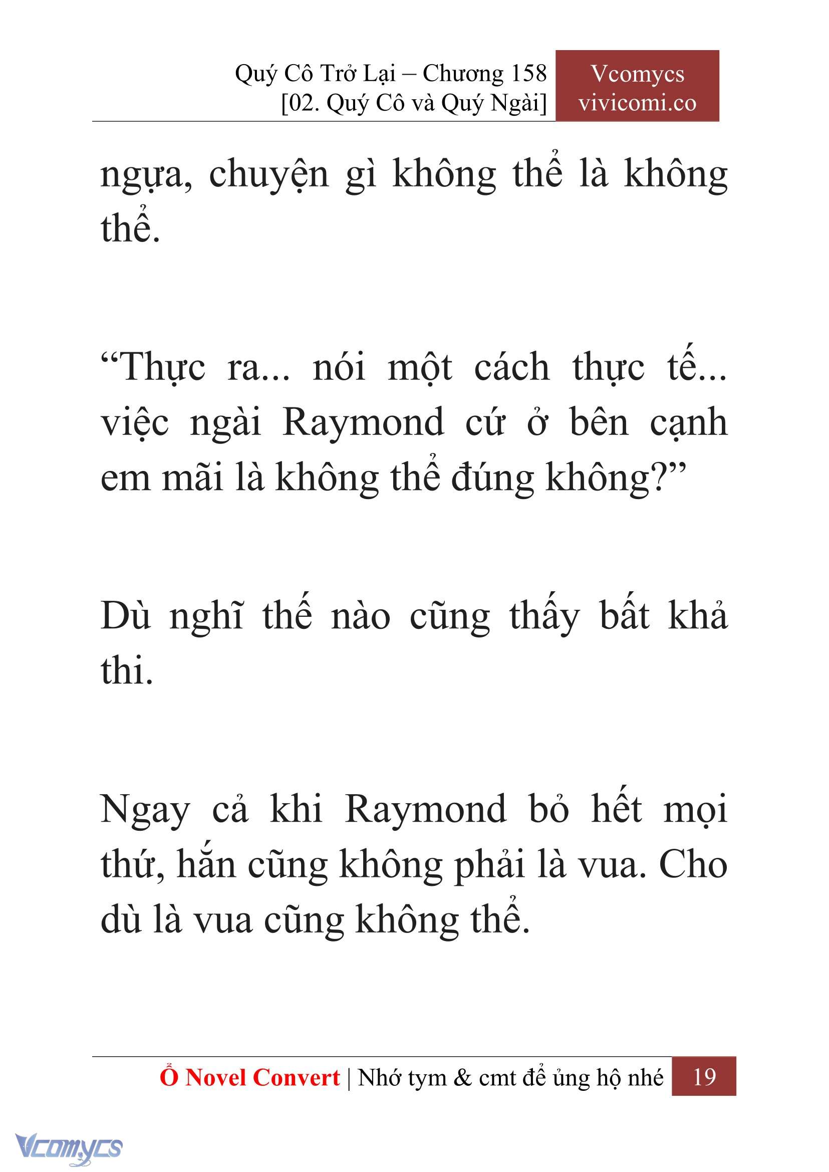 [Novel] Quý Cô Trở Lại Chapter 158 - Trang 22